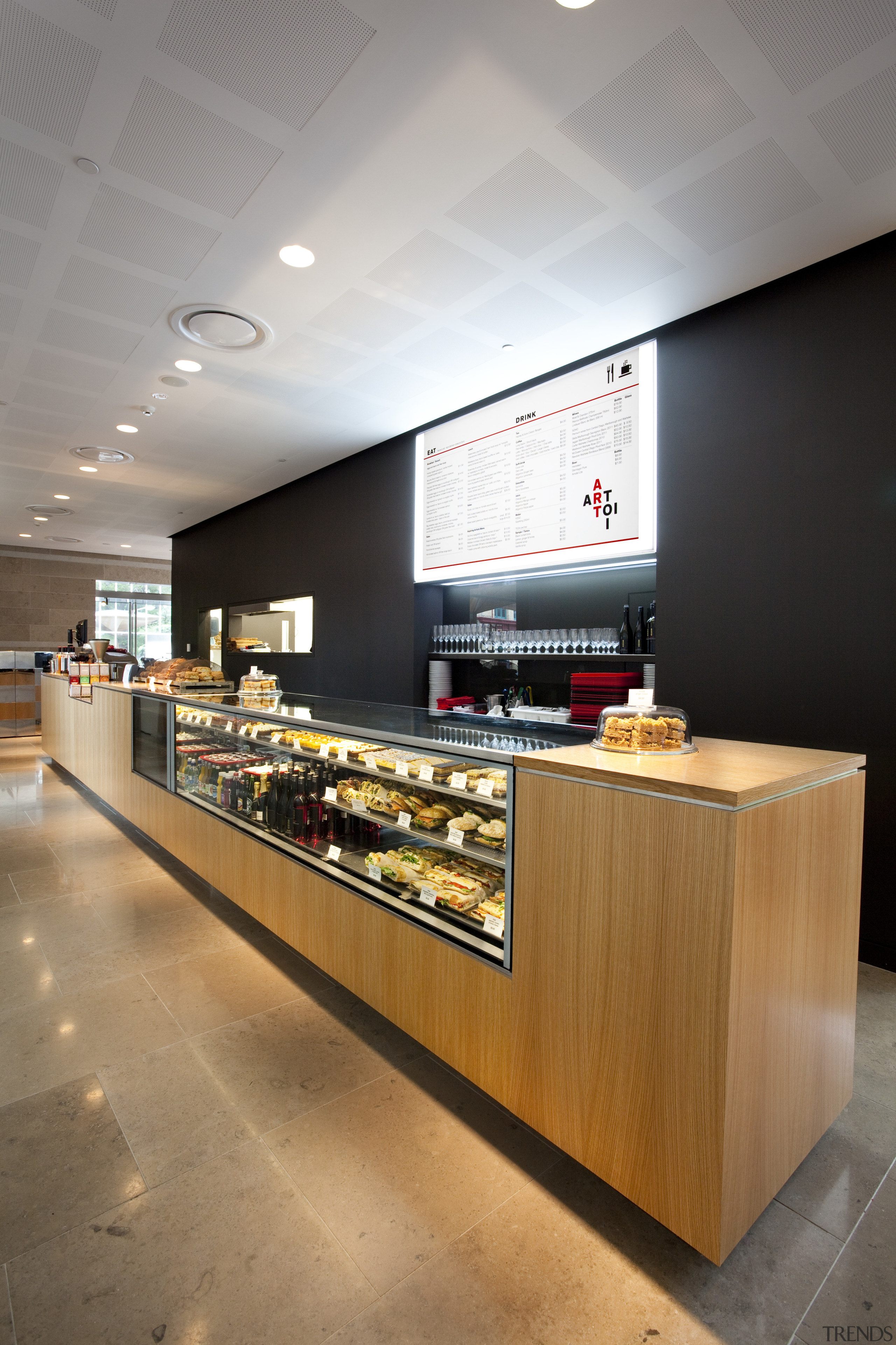 Southern Hospitality designed and installed this commercial kitchen interior design