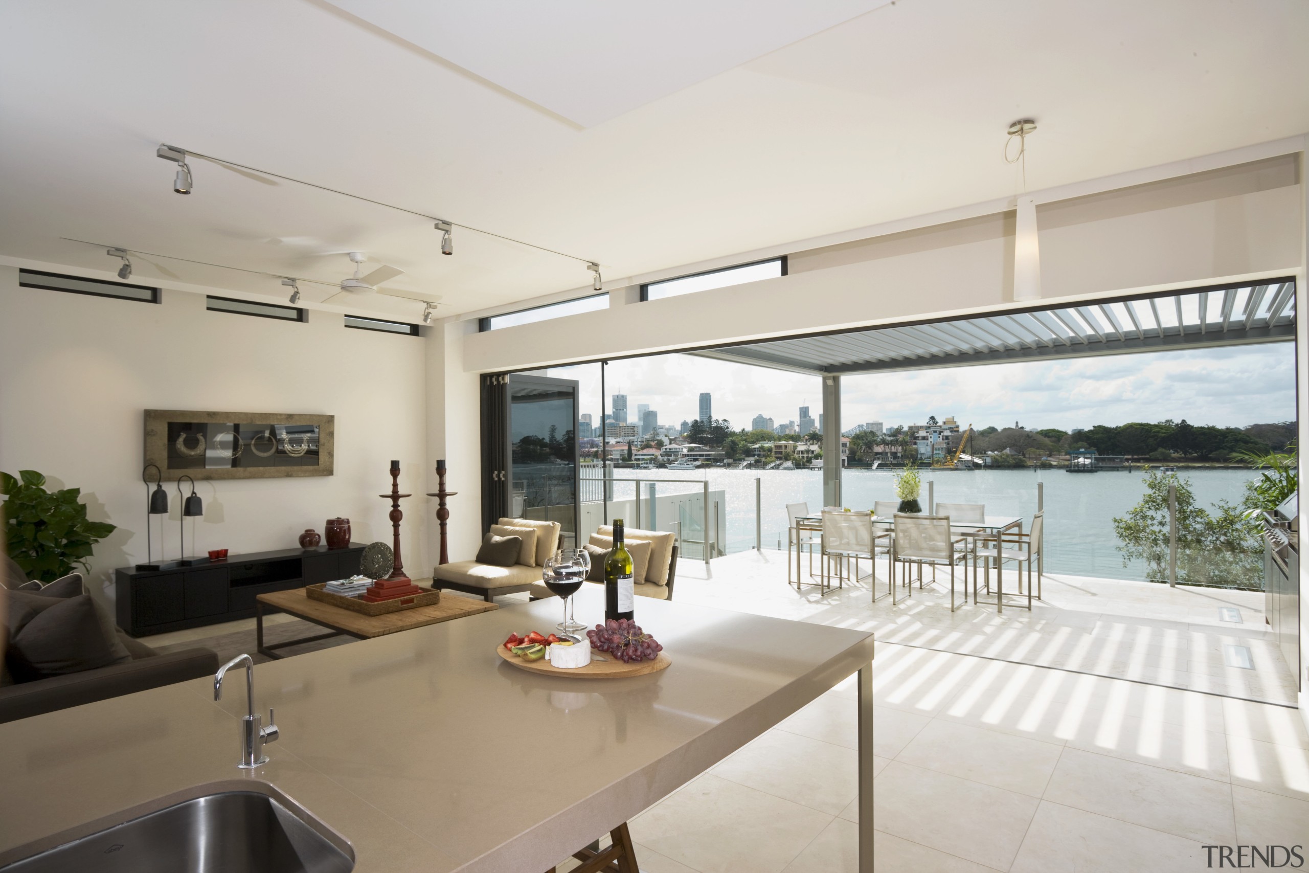 View of the Norman Reach development which is apartment, estate, house, interior design, penthouse apartment, property, real estate, window, gray