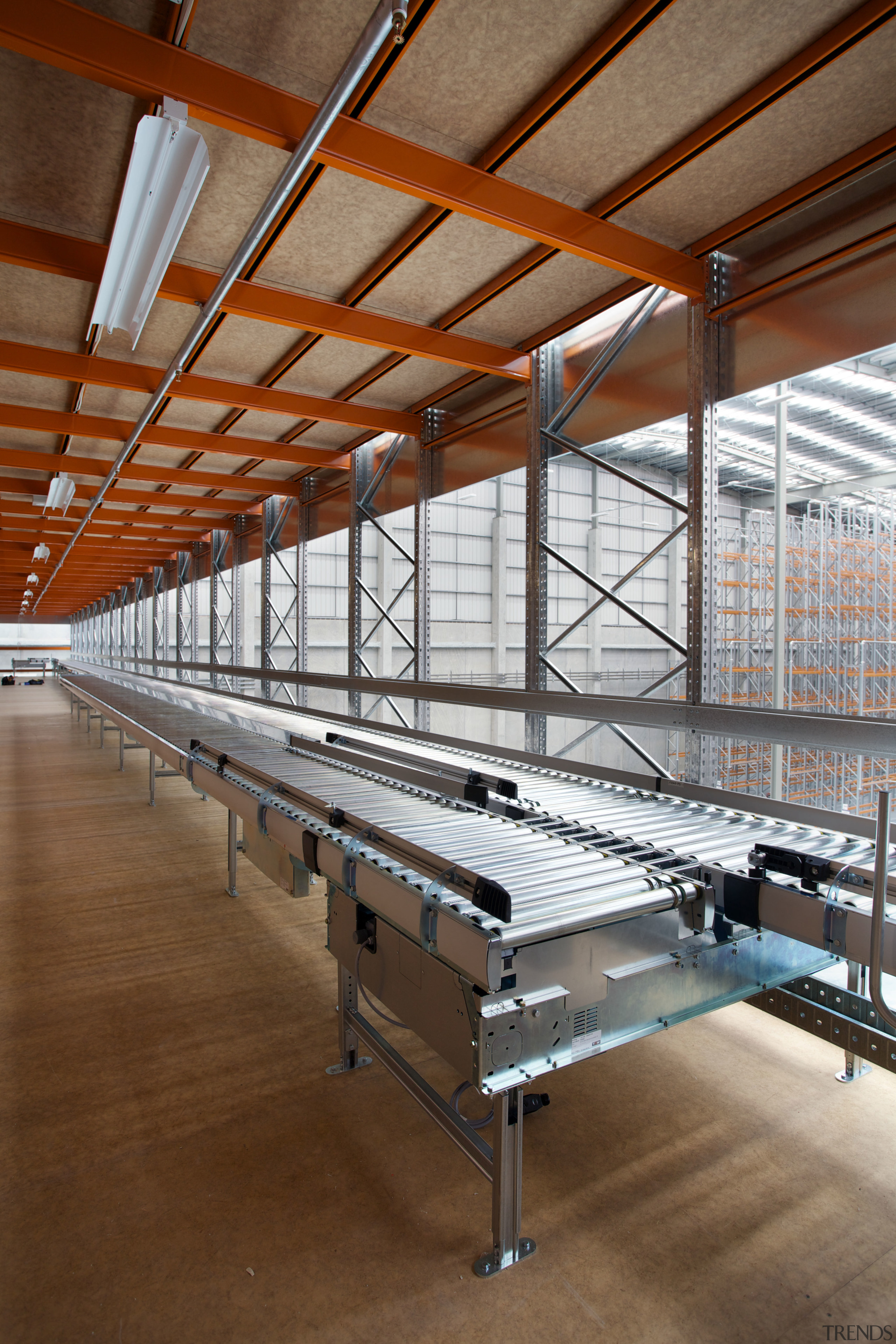 Dexion Industrial was contracted to design and supply architecture, daylighting, steel, structure, brown