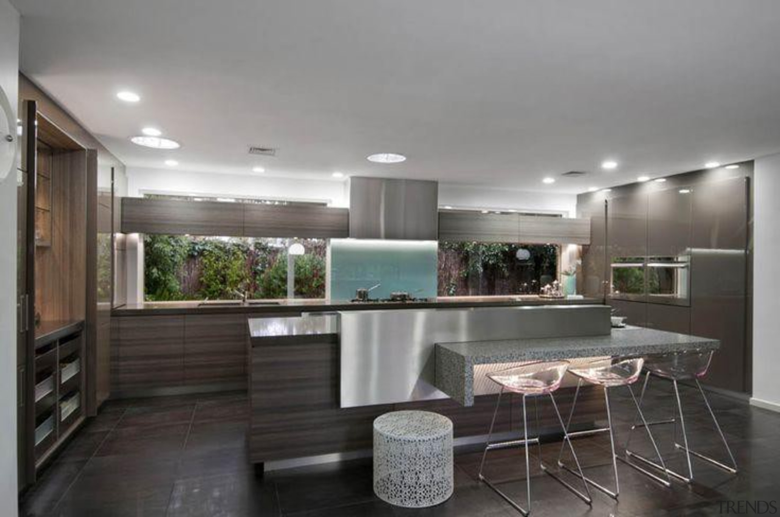 Orana Designer Kitchens Mosaici Carbone - Mosaici Carbone™ countertop, house, interior design, kitchen, real estate, gray, black