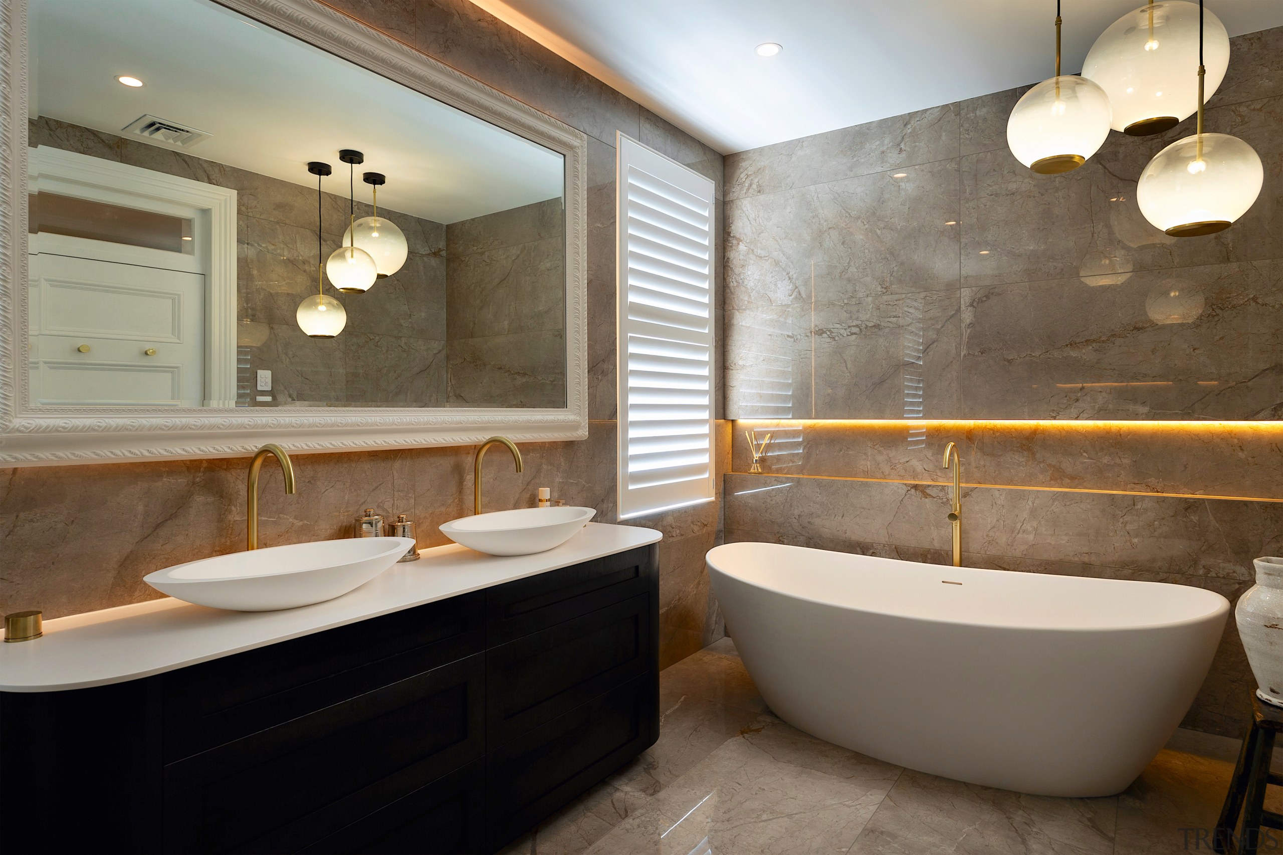 A symphony of soft curves and muted tones, 