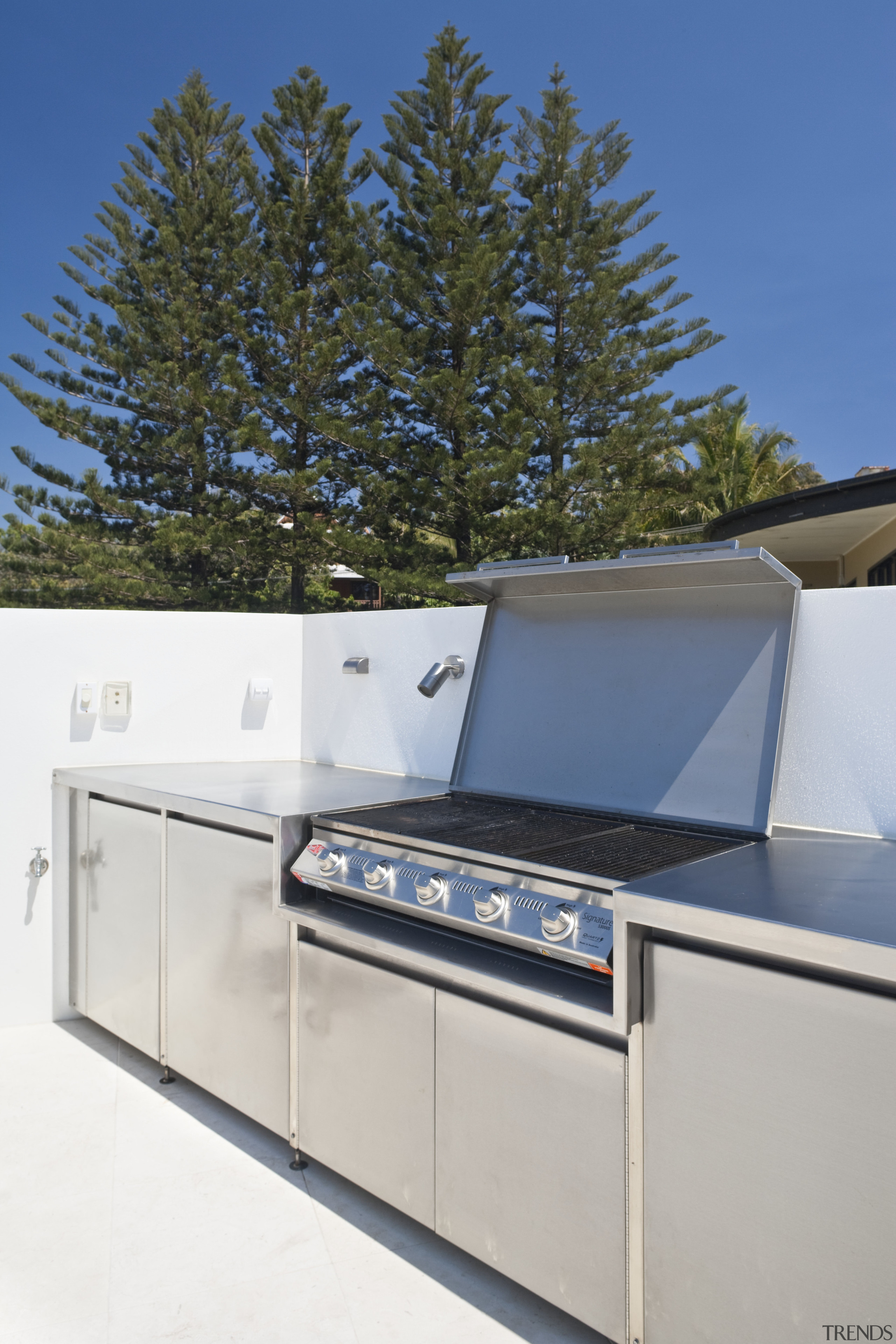 View of rooftop terrace which features paving, outdoor white