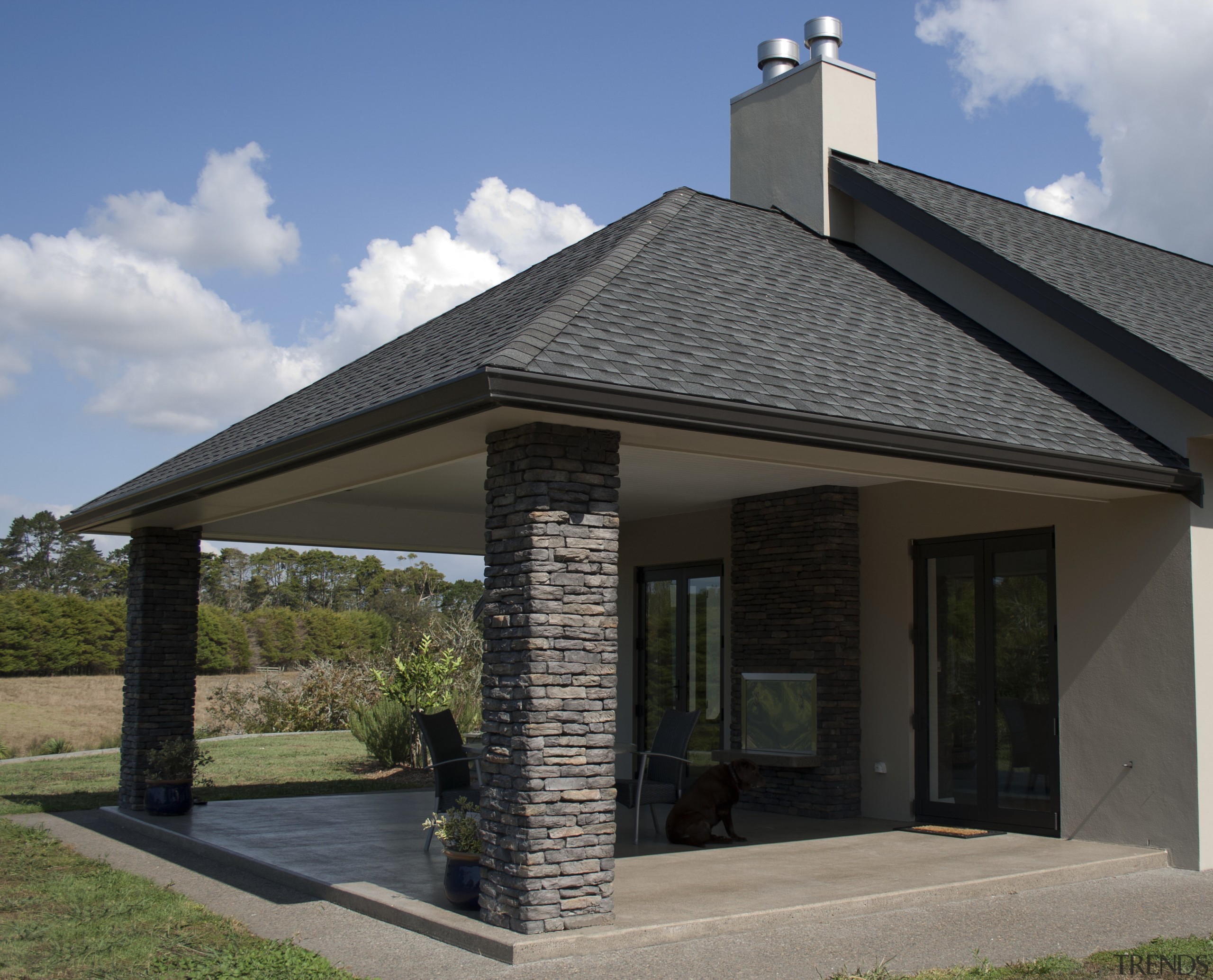 Ledgestone by Stutex Stone - Ledgestone by Stutex facade, home, house, outdoor structure, real estate, roof, siding, gray, black