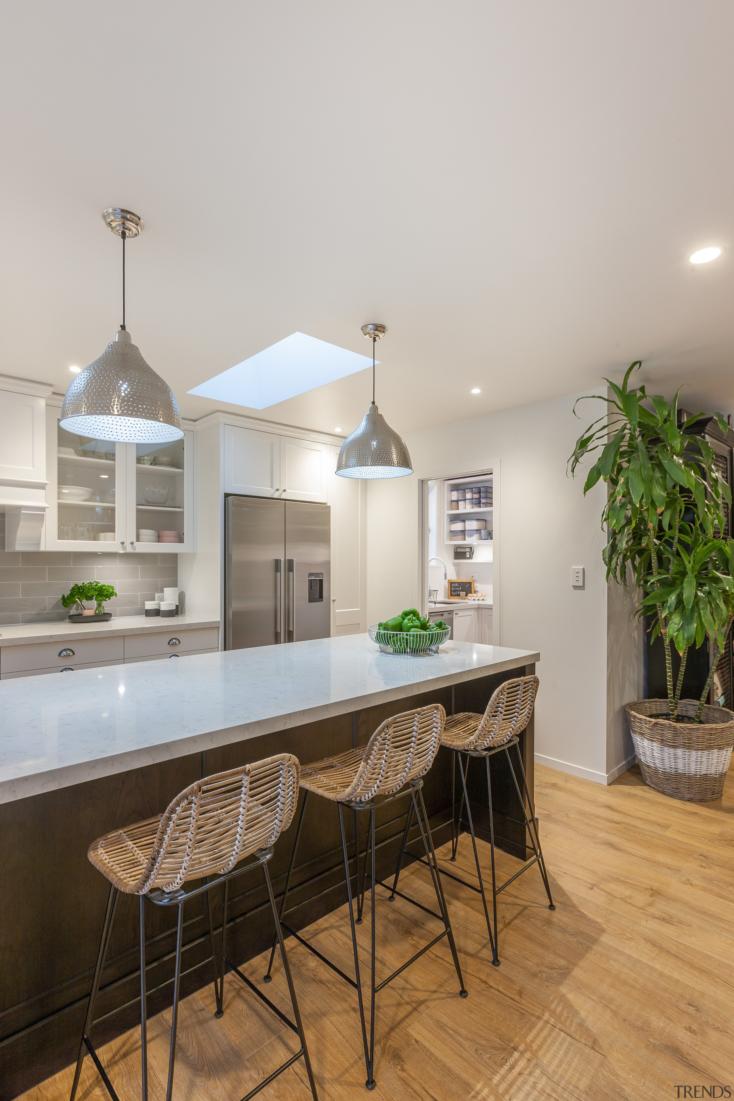 A modest scullery to one side of this architecture, ceiling, countertop, home, house, interior design, kitchen, real estate, room, table, gray