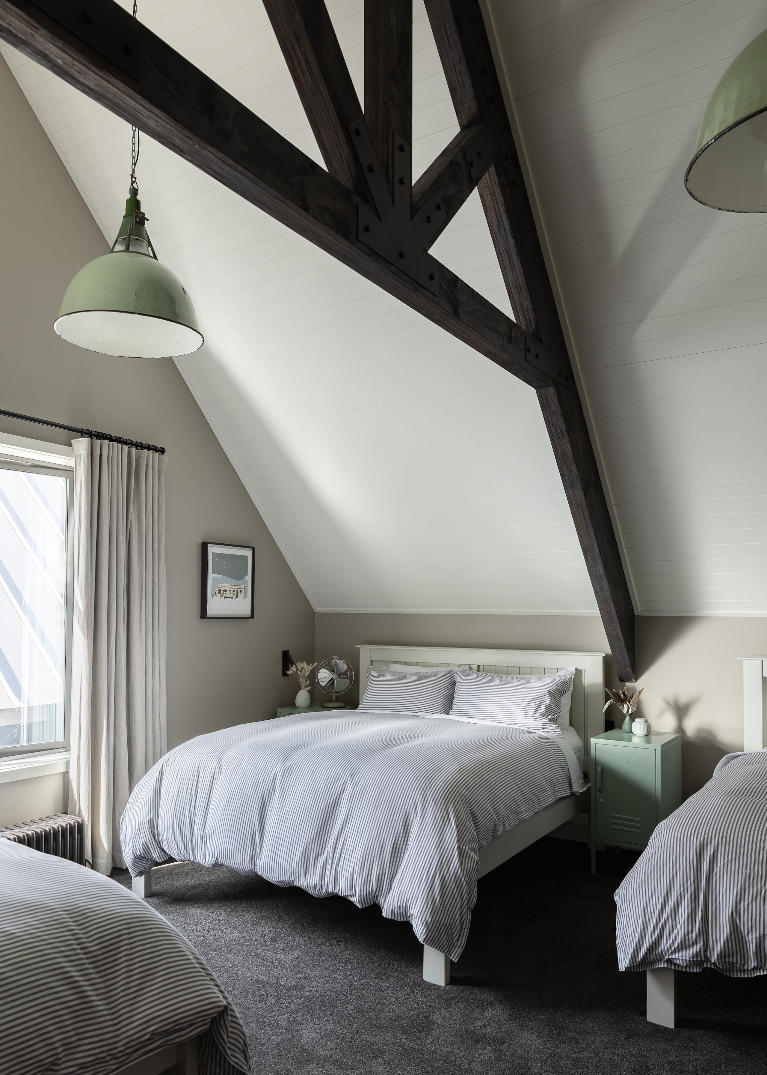 Upstairs bedroom at opposite end of floor to 