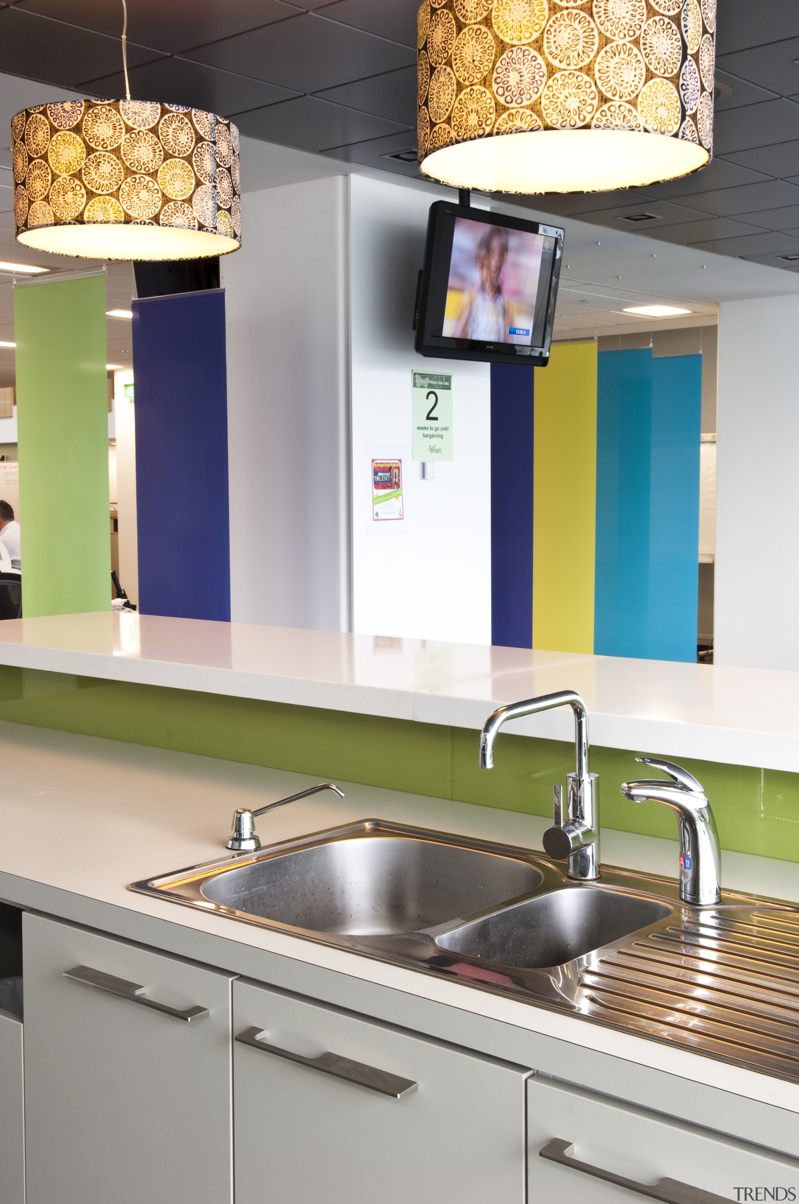 View of Merquip equipment. - View of Merquip countertop, interior design, kitchen, sink, white