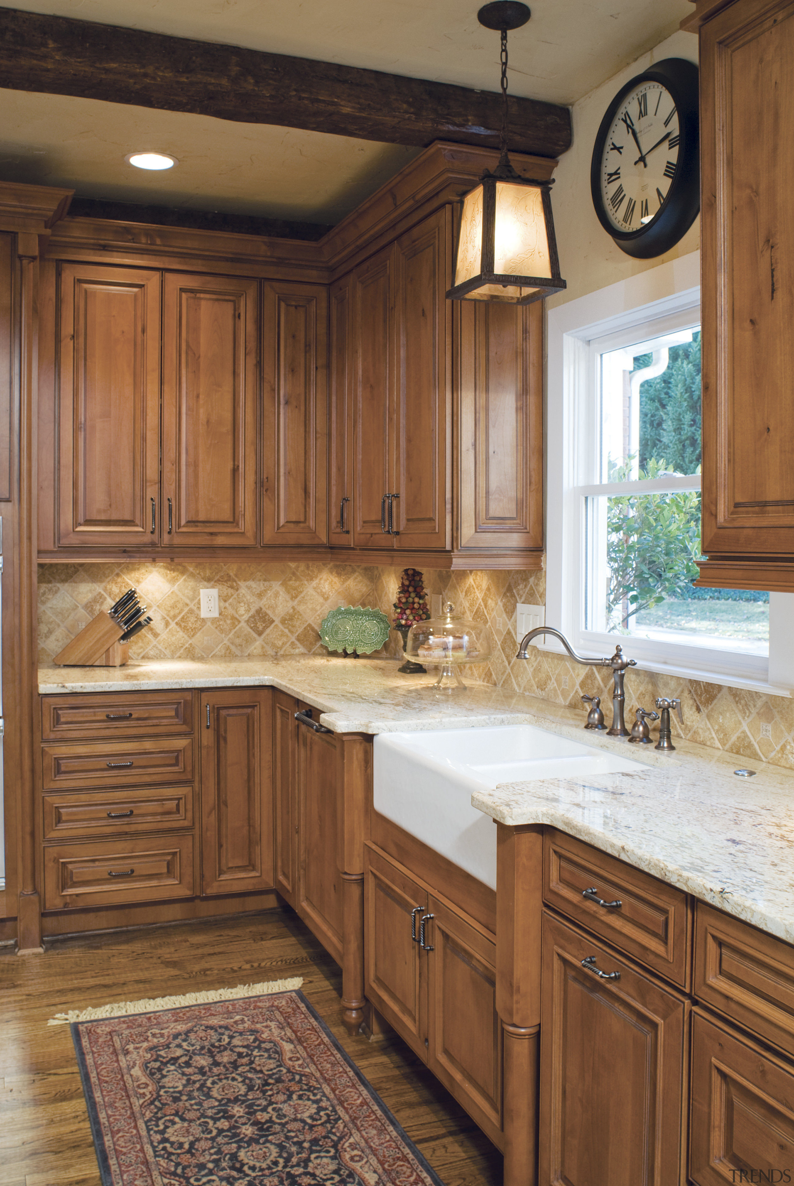 View of Totally Dependable Contracting Services kitchen remodeling bathroom, cabinetry, countertop, cuisine classique, floor, flooring, hardwood, home, interior design, kitchen, room, wood, wood flooring, wood stain, brown