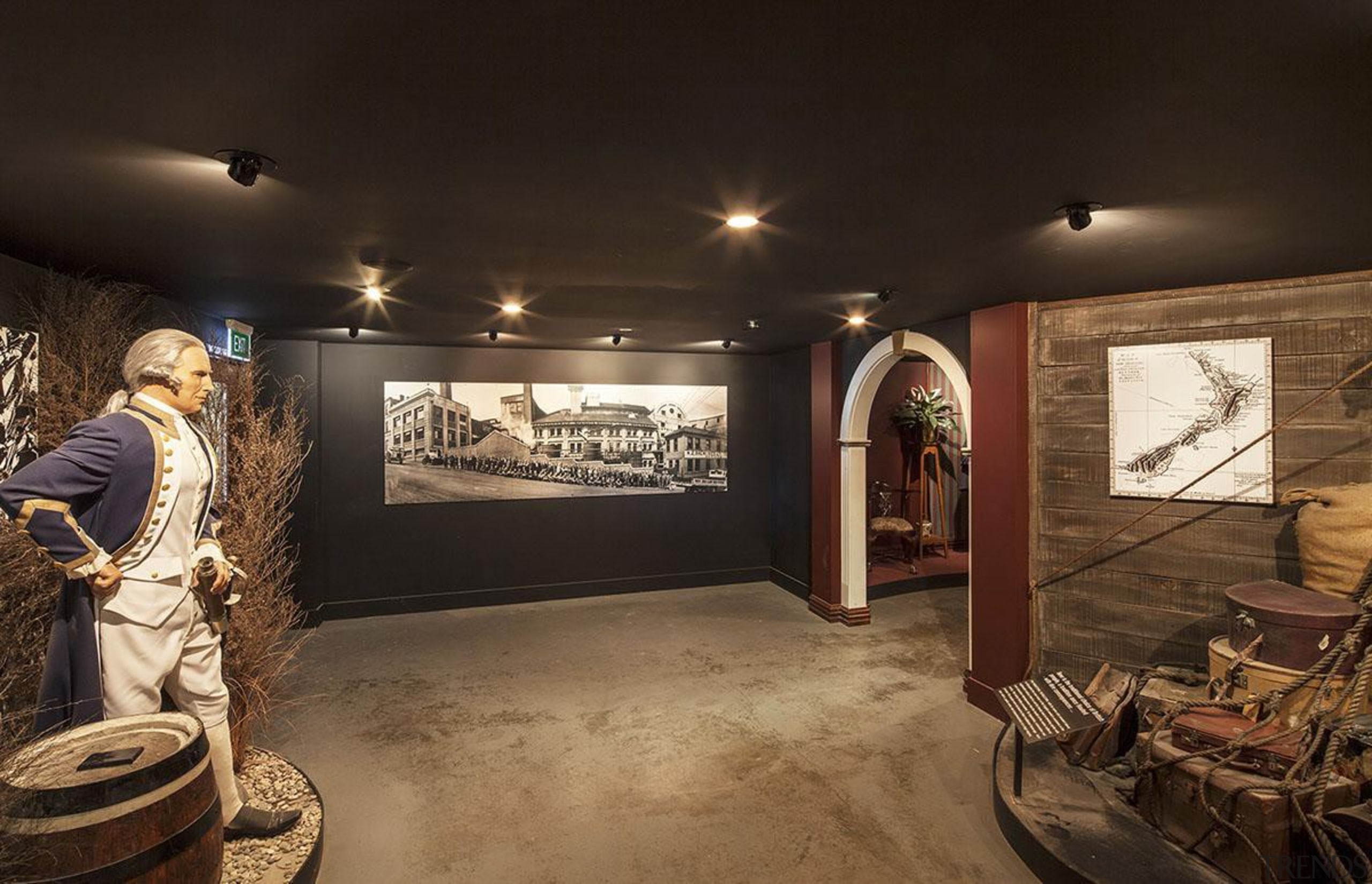 NOMINEESpeights Brewery (2 of 4) - Trends Publishing ceiling, exhibition, interior design, museum, tourist attraction, black, brown