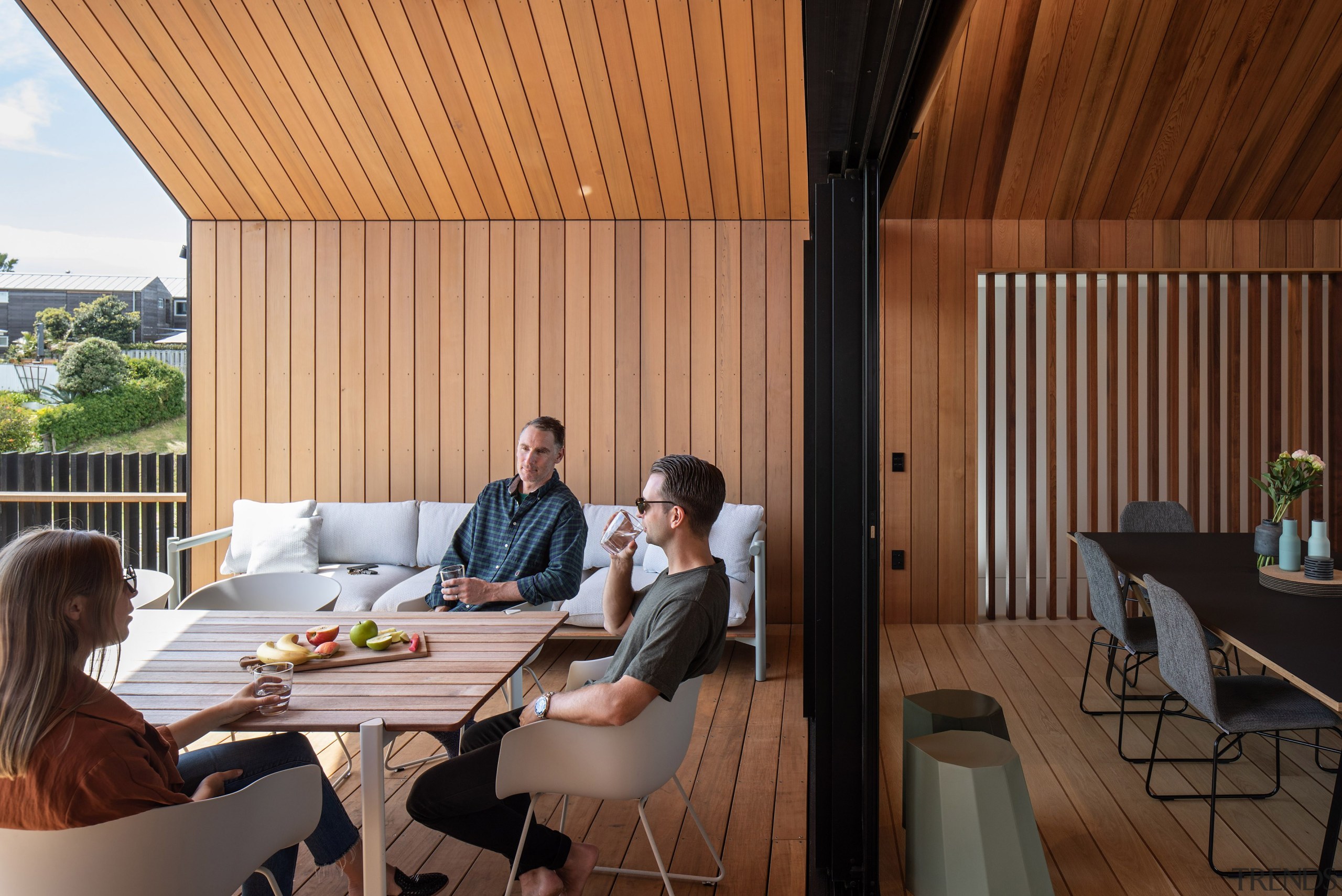 The home creates a great balance between complete 