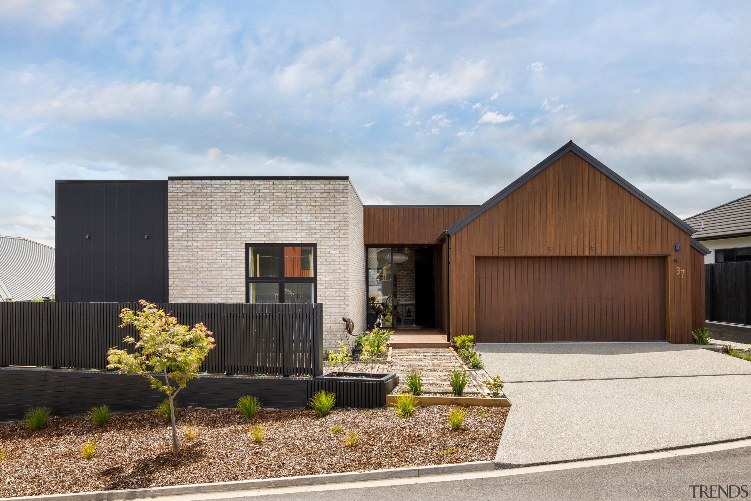 Tactile handmade Belgium bricks are juxtaposed against different 