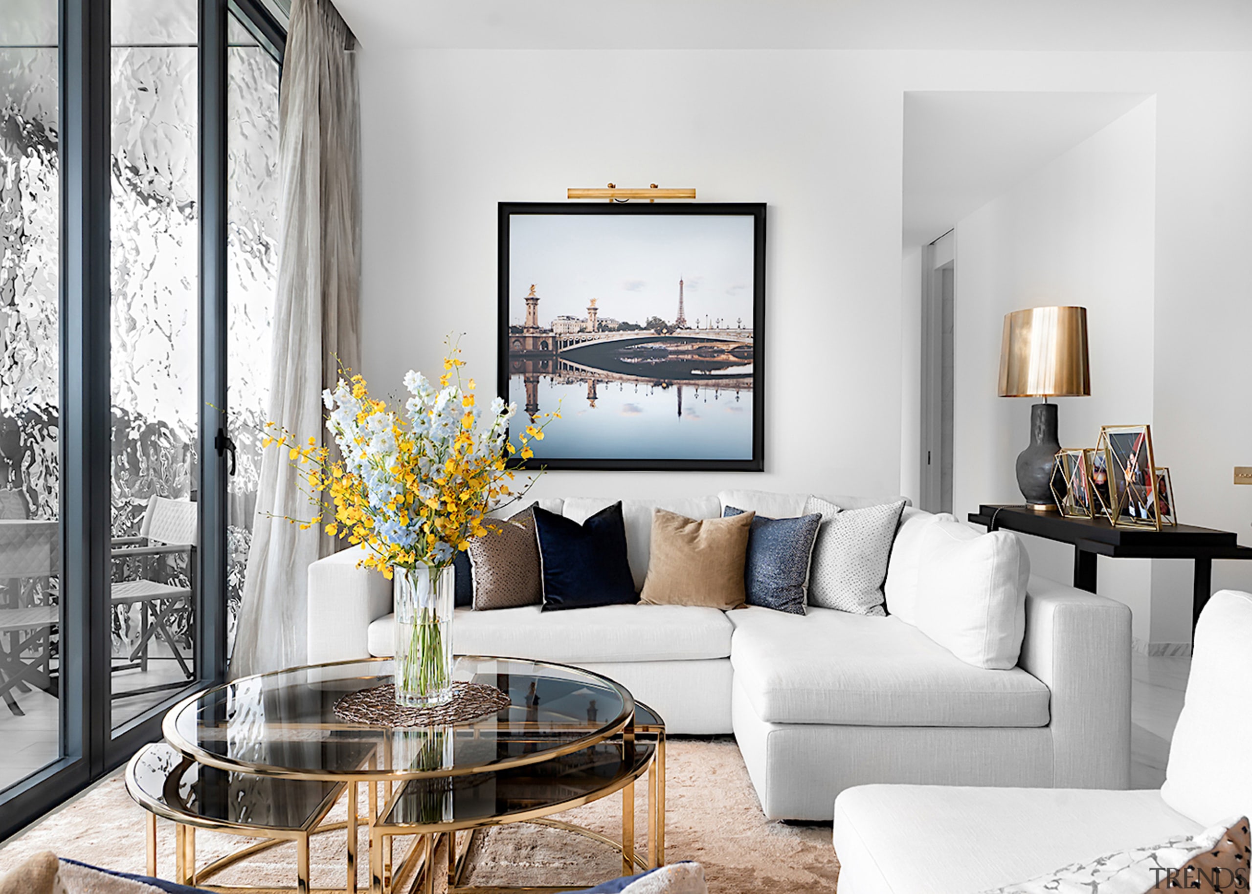 The living room – it was important to 