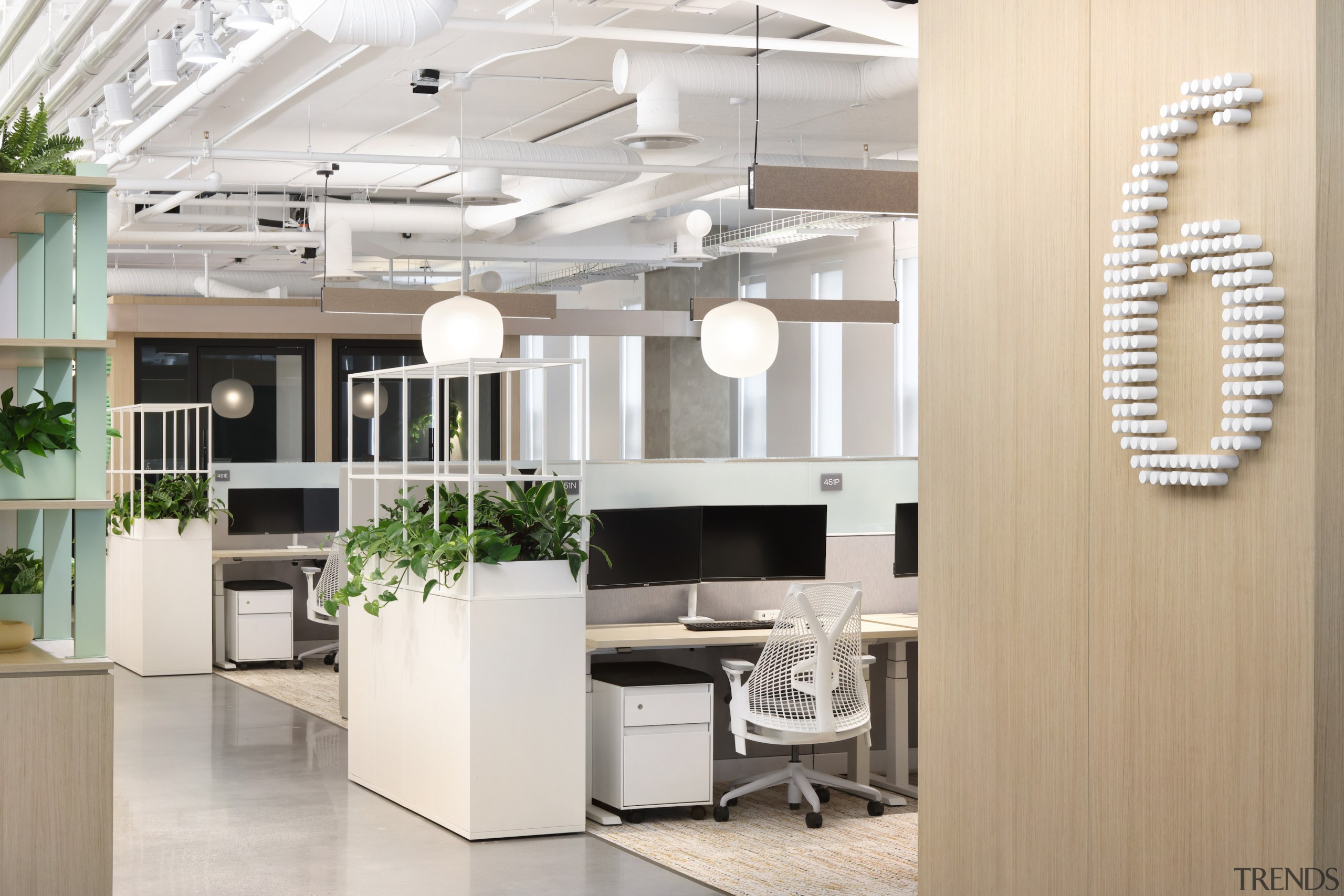 Work points and quiet rooms.Photo credit: Ema Peter. 