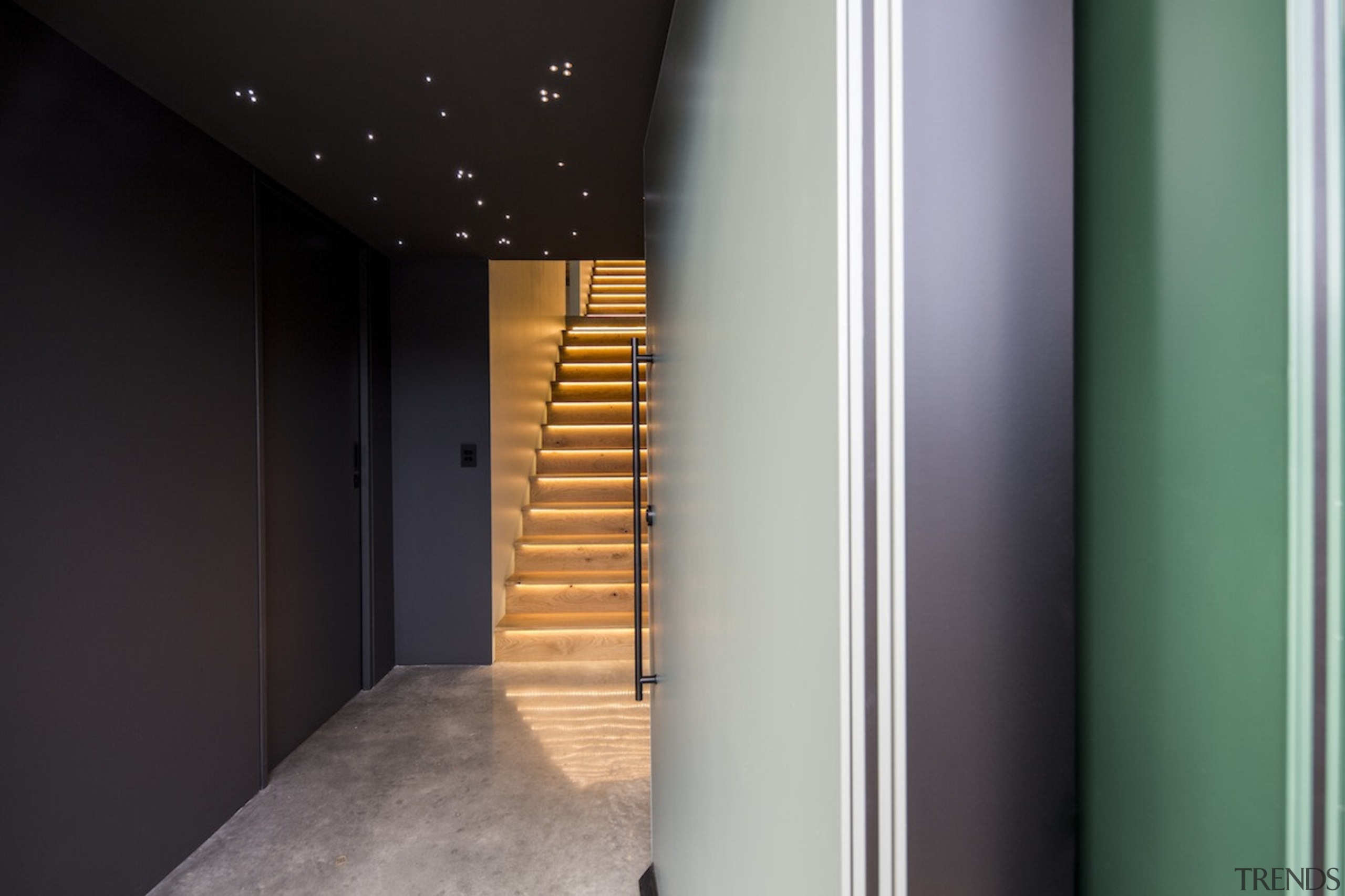 Arrowtown-based Bennie Builders was the only Southern Lakes architecture, house, interior design, property, wall, wood, black, gray