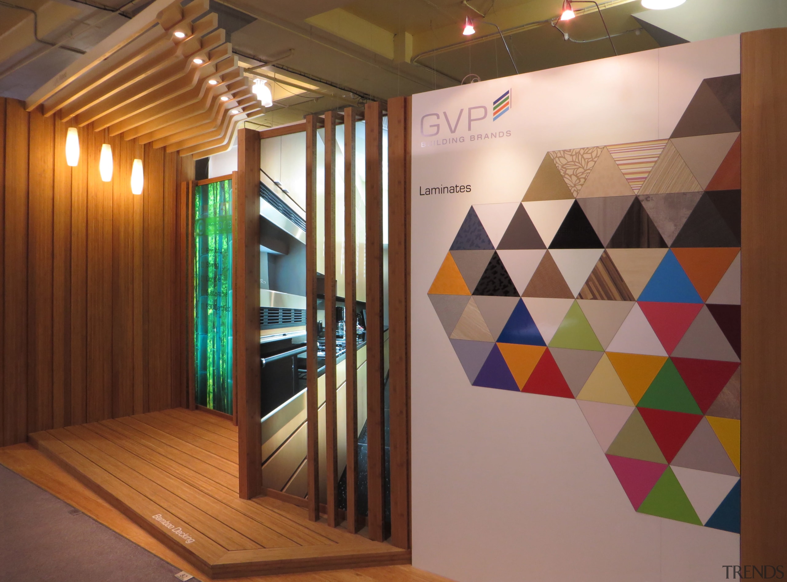 Companies showcasing their products and skill at Home ceiling, design, floor, flooring, interior design, wall, brown