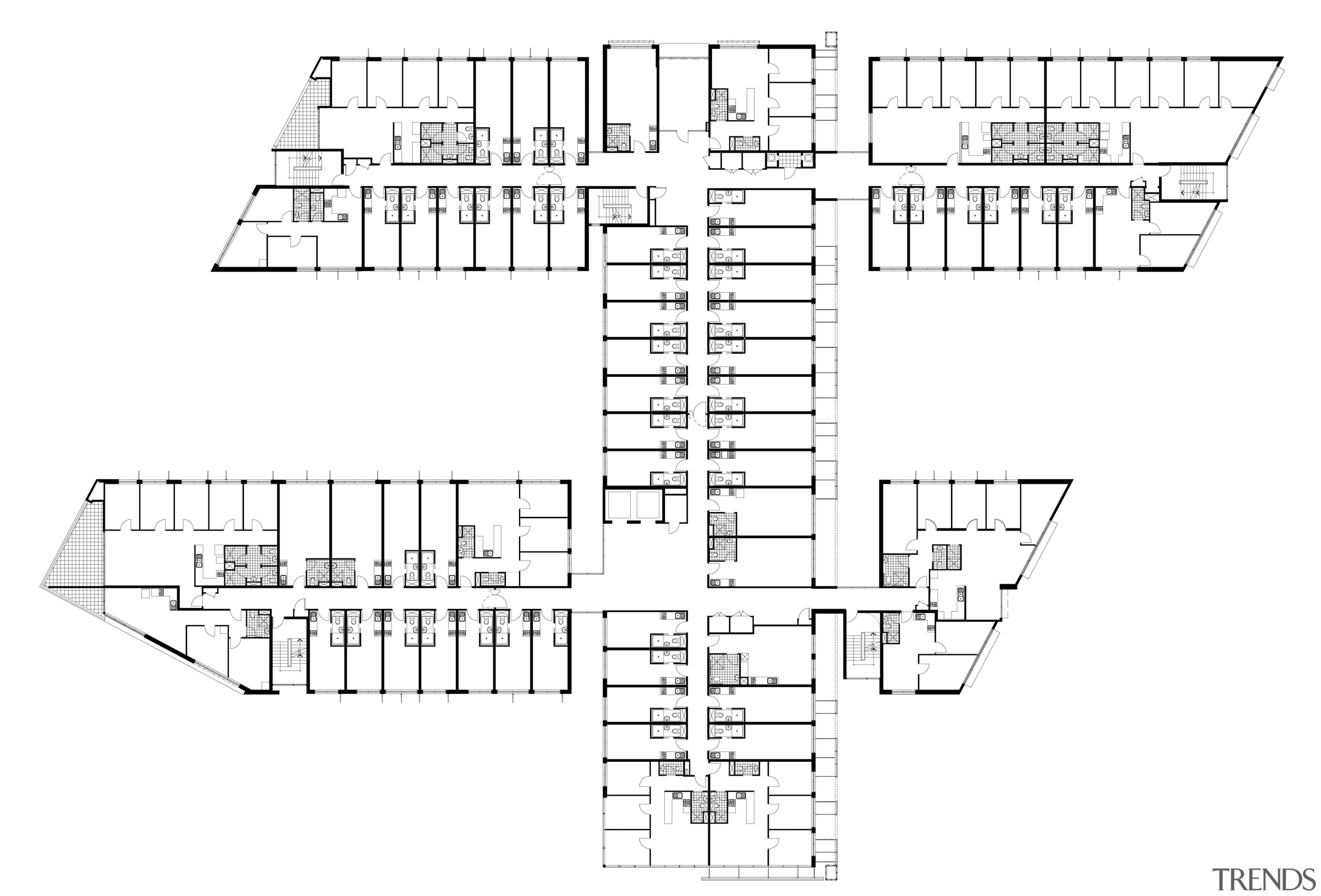 Kinloch Lodge, ANU Exchange, Canberra - Kinloch Lodge, angle, area, design, diagram, drawing, floor plan, font, line, line art, plan, product design, structure, technical drawing, text, white