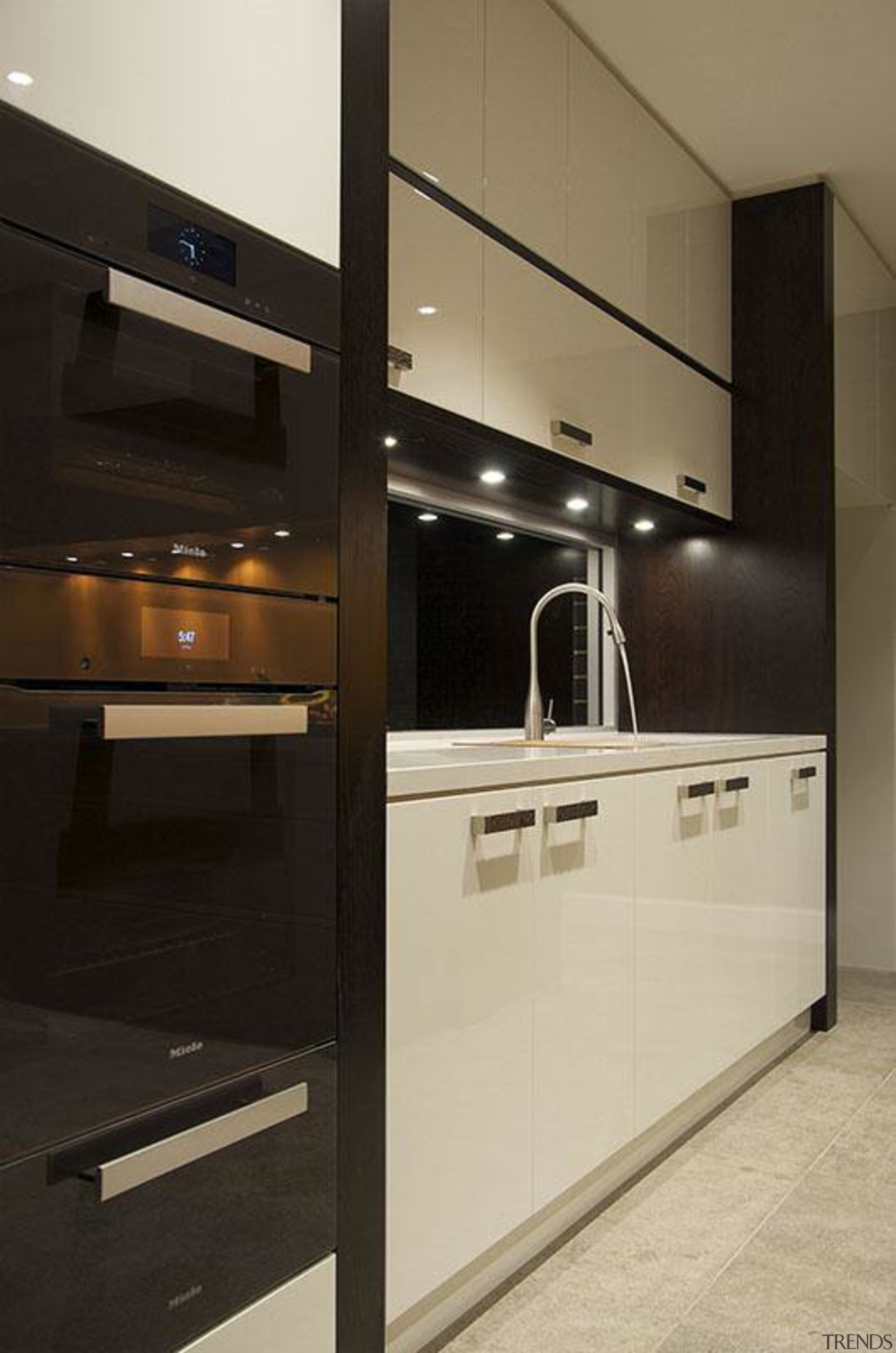 JAG Kitchens - Earth, fire, water and air cabinetry, countertop, home appliance, interior design, kitchen, product design, black, orange