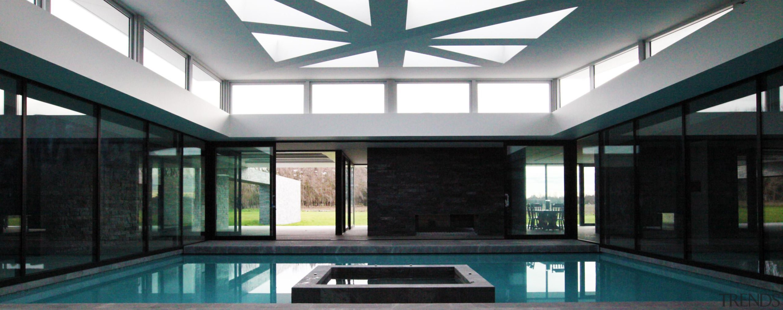 Christchurch House - Christchurch House - architecture | architecture, condominium, daylighting, estate, home, house, interior design, property, real estate, roof, swimming pool, window, black