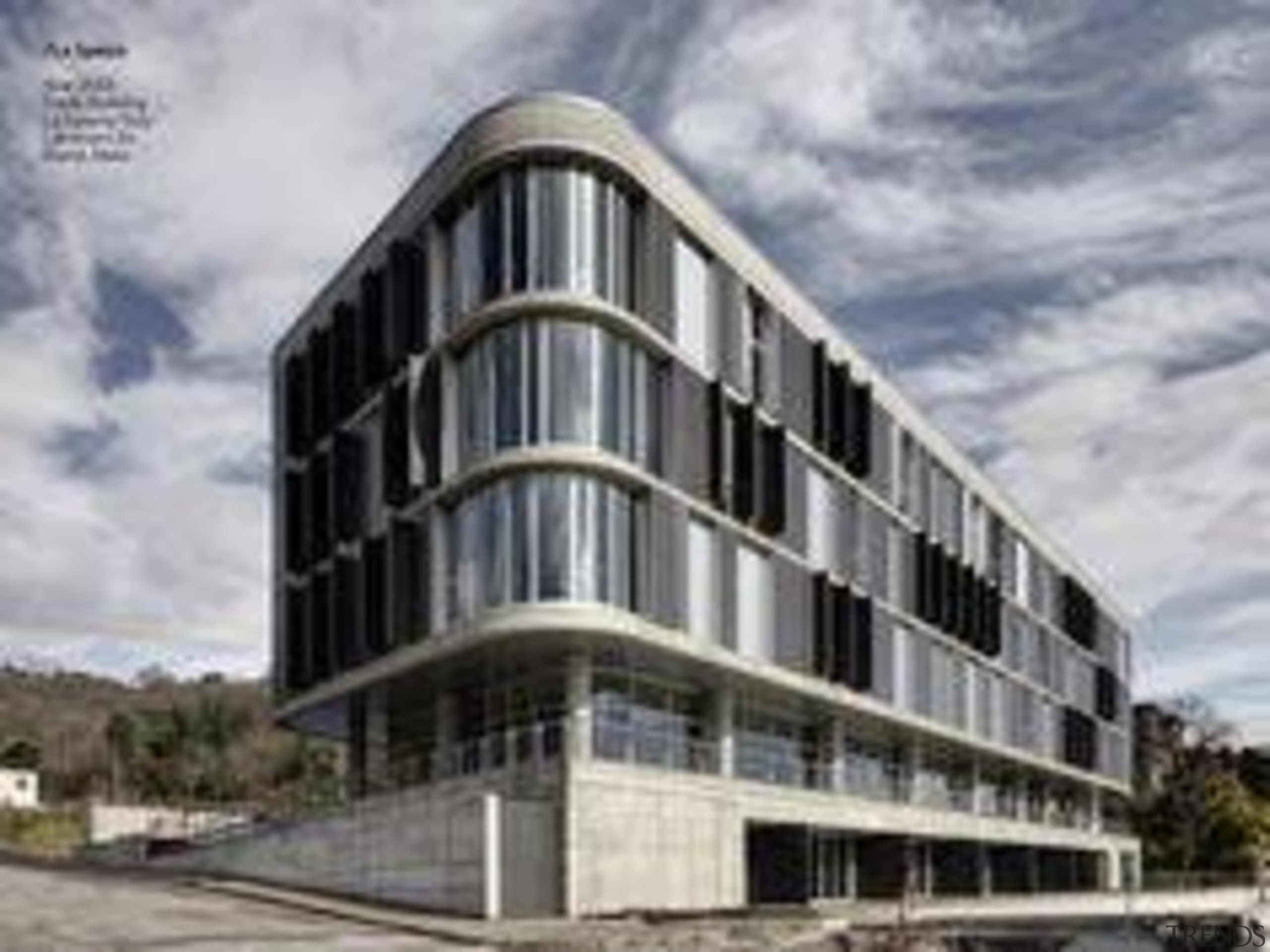 Laminam - Thin ceramic tiles for floors, walls architecture, brutalist architecture, building, commercial building, condominium, corporate headquarters, facade, headquarters, mixed use, real estate, gray