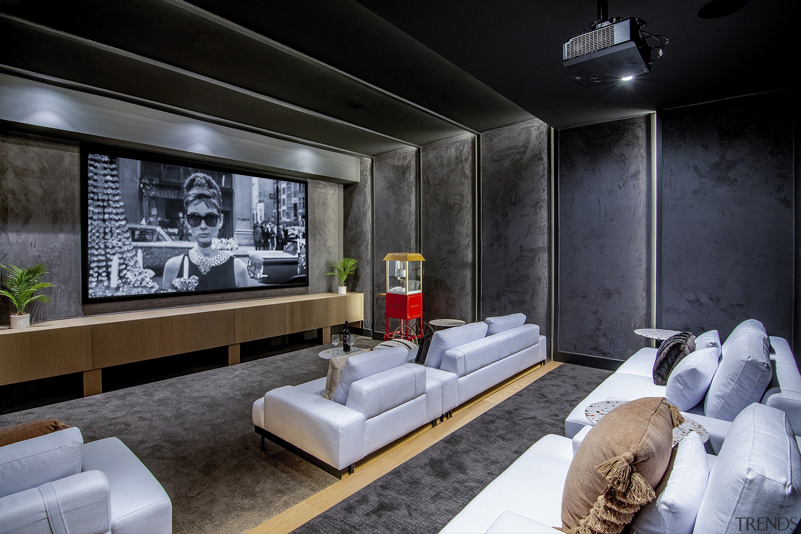 Modern home theatre. - Holidaying at home - 