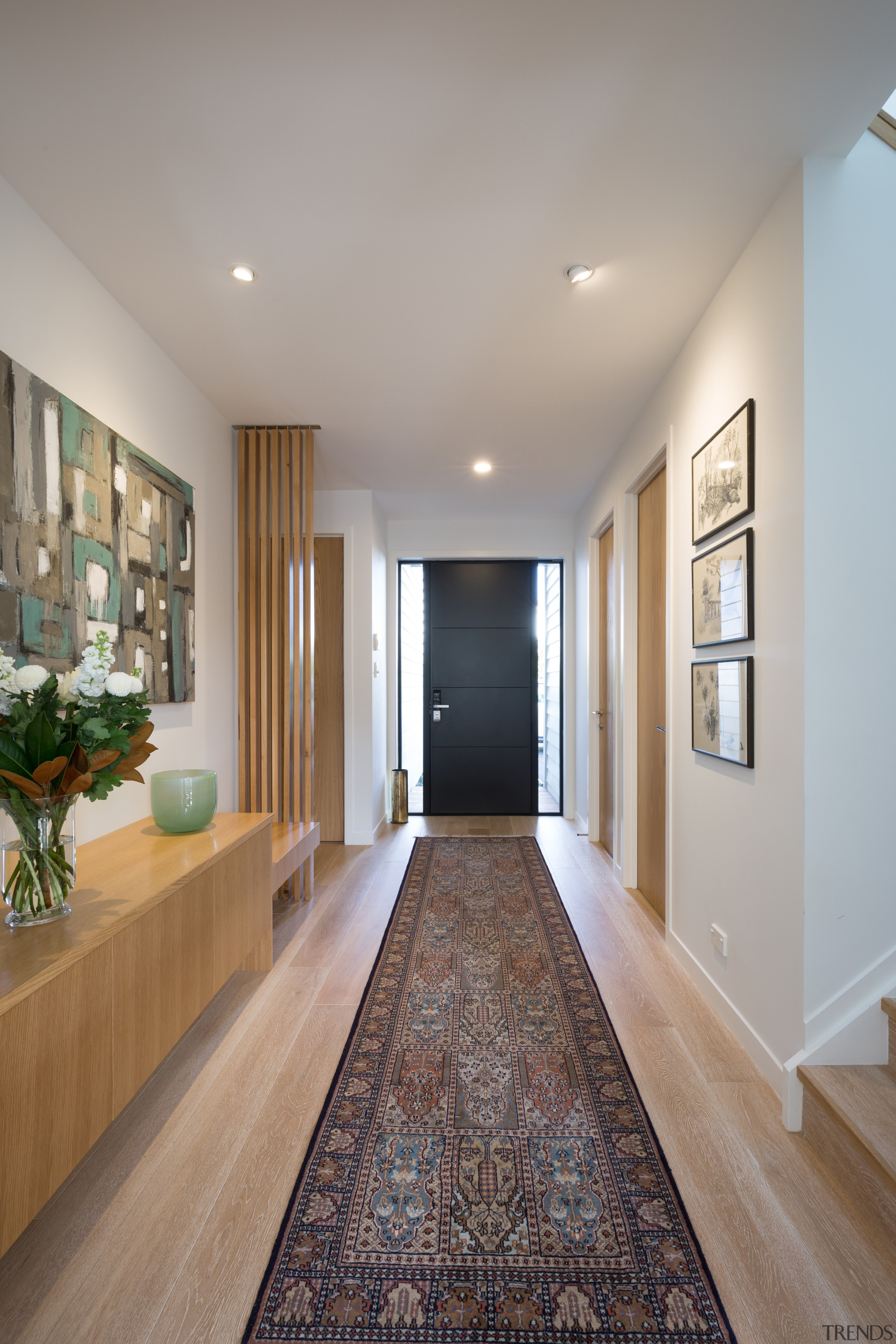 Armadale Road 1 - Armadale Road 1 - apartment, ceiling, daylighting, floor, flooring, hall, hardwood, home, house, interior design, laminate flooring, living room, lobby, real estate, room, wood, wood flooring, gray