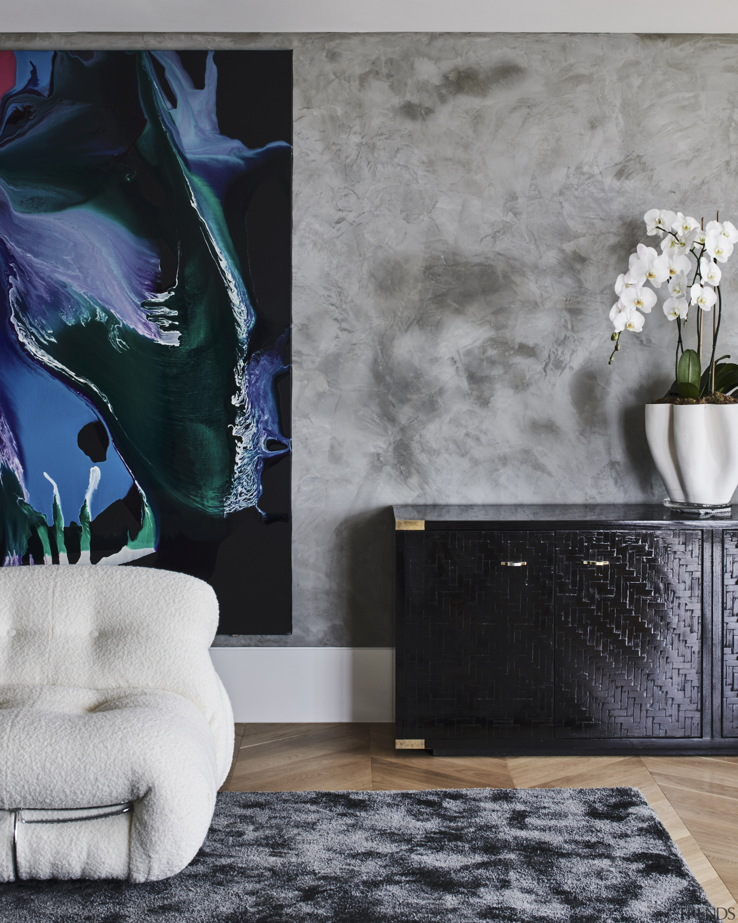 Lounge detail. - Quietly decadent - 