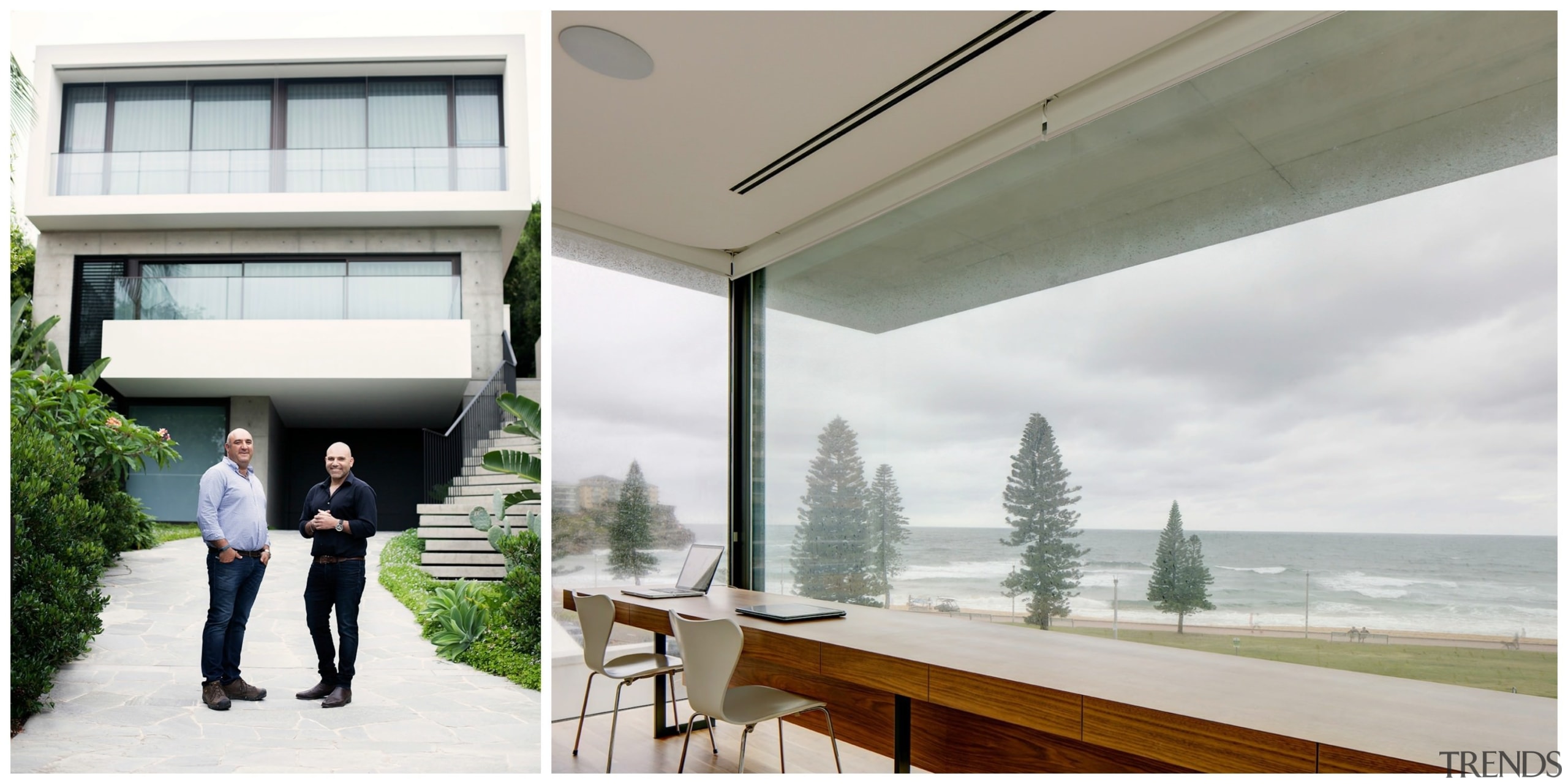 The team from Horizon Habitats - The team architecture, home, house, property, real estate, window, white, gray