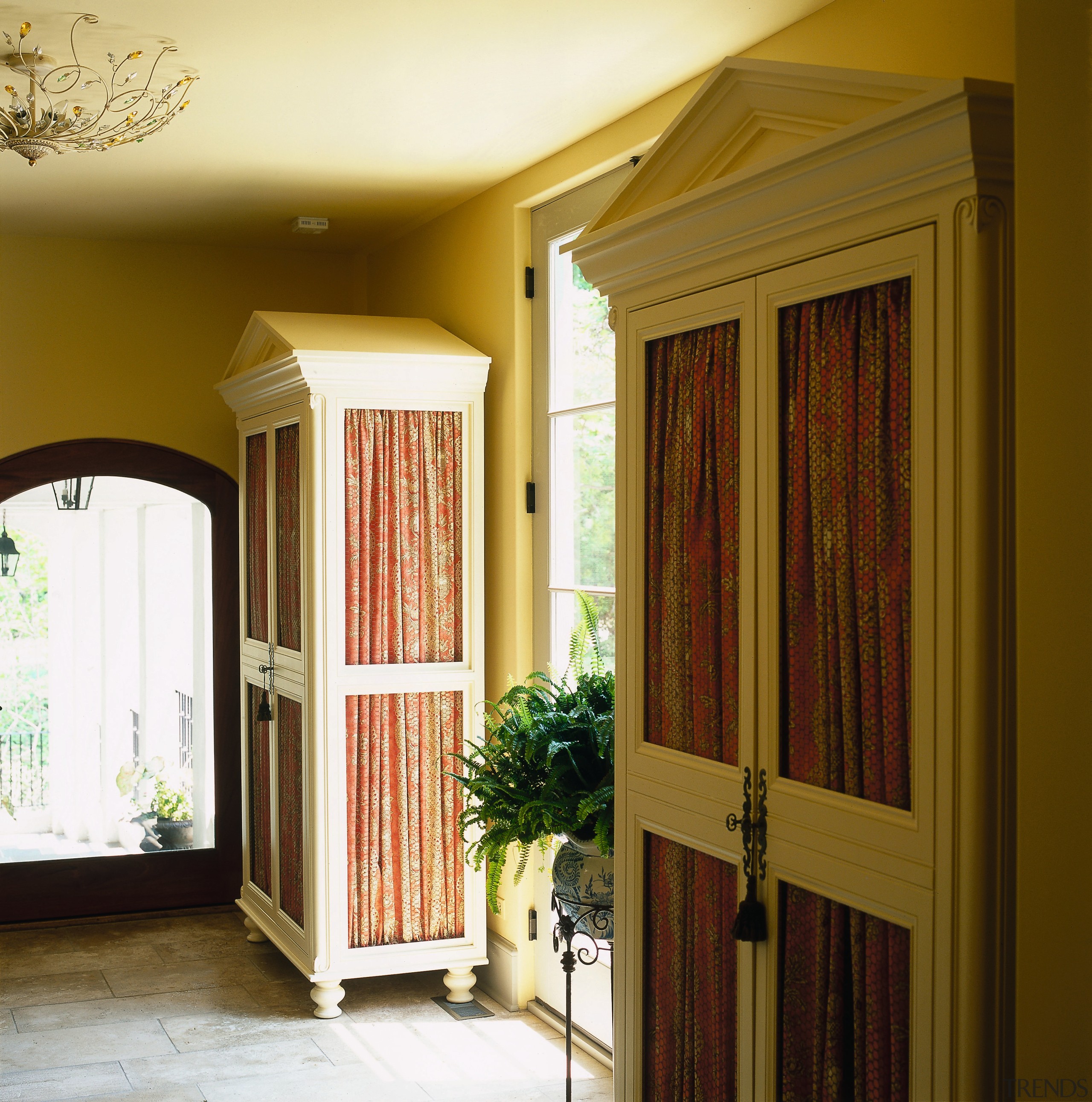 view of the timber cabinetry designed and constructed ceiling, curtain, door, estate, home, house, interior design, molding, real estate, wall, window, window blind, window covering, window treatment, wood, brown