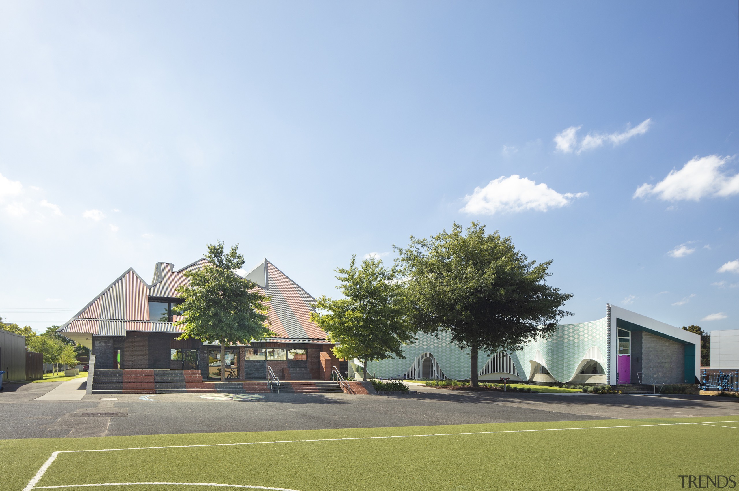 The Junior Boys’ Year 5&amp;6 Building opposite the 