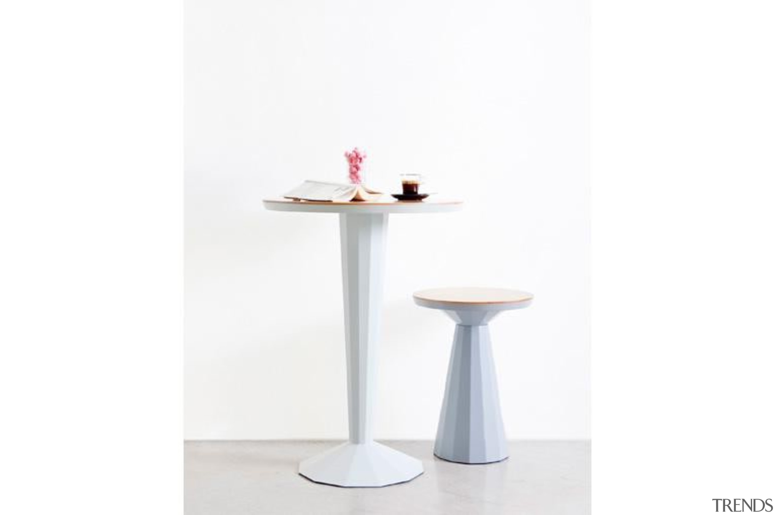 Star collection is named after the new area furniture, product design, table, white