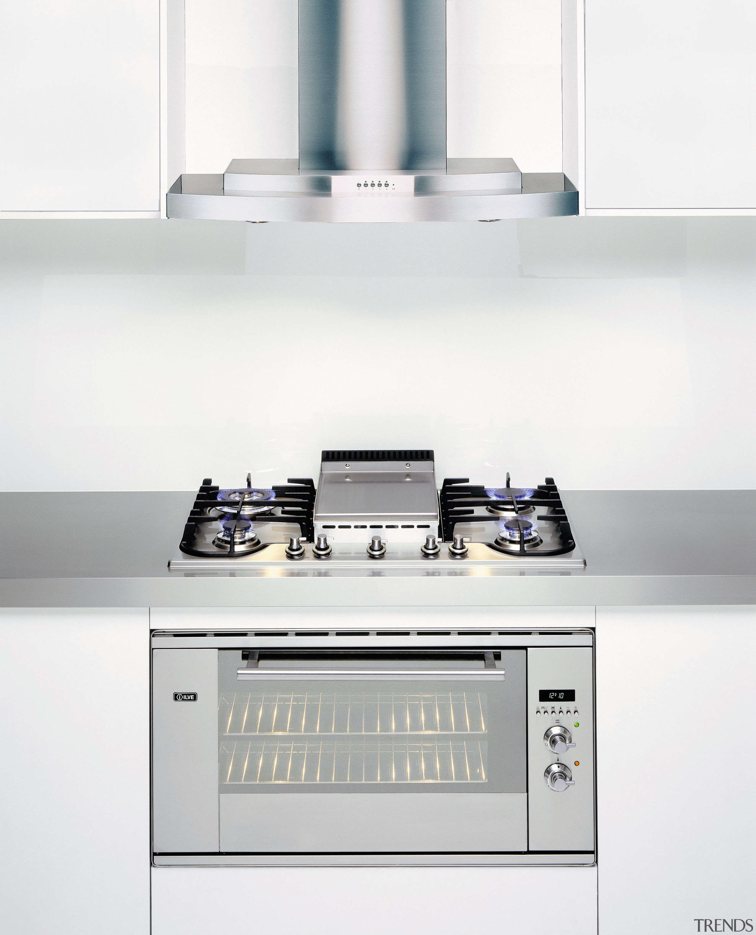 Ilve's Quadra and Nostalgie gas ovens offer expansive home appliance, kitchen appliance, kitchen stove, major appliance, product, product design, white