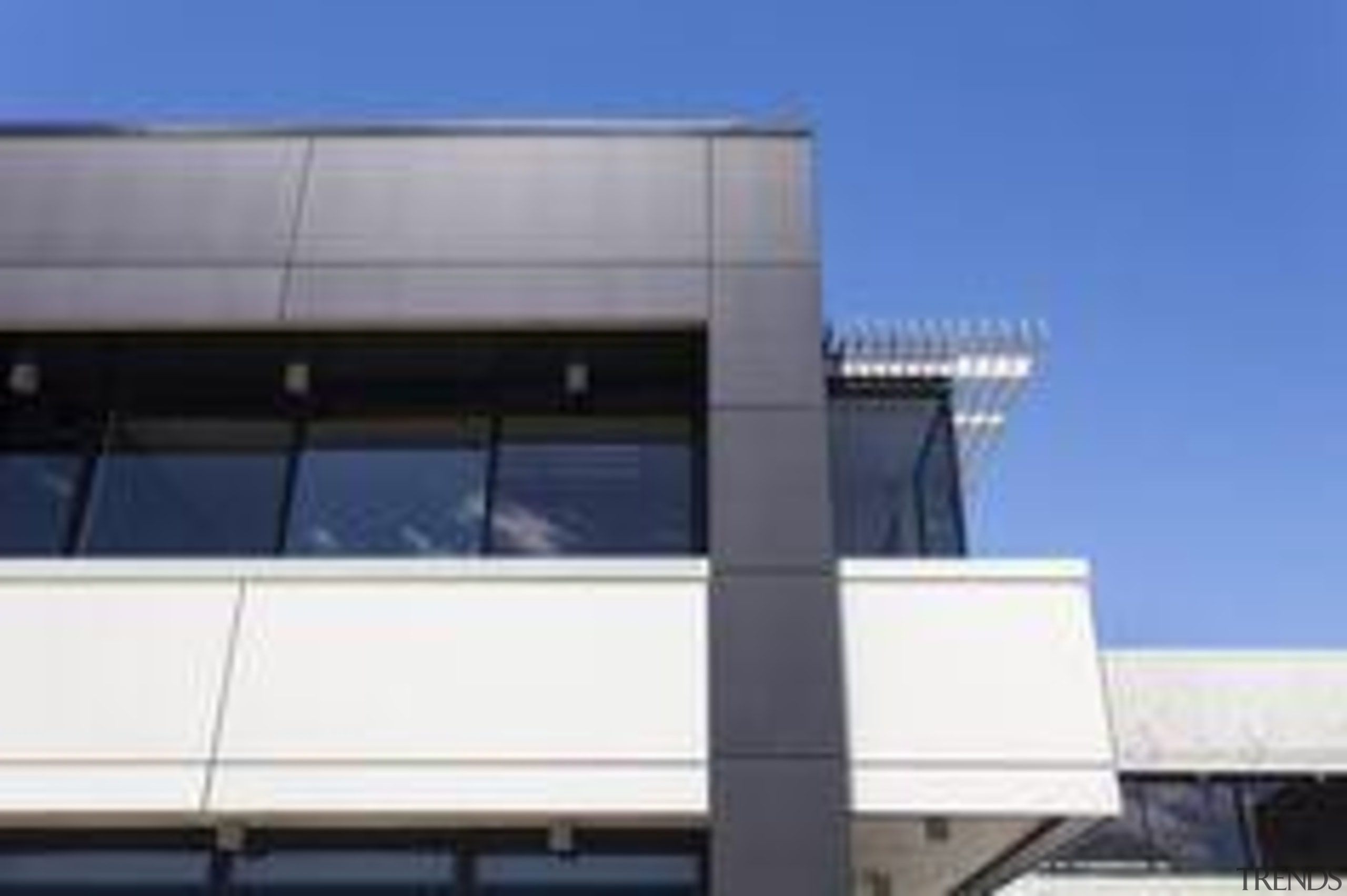 Foley Architects Building, Christchurch, New Zealand. Black cladding architecture, building, commercial building, corporate headquarters, facade, glass, property, real estate, roof, sky, blue