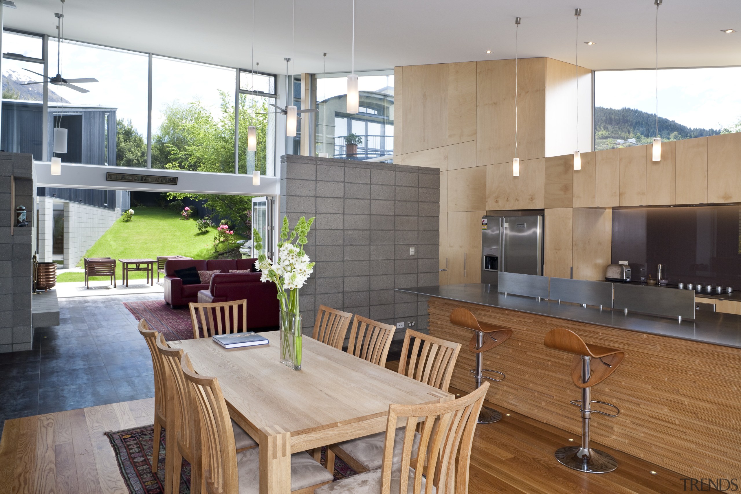 View of kitchen designed by 2 Architecture Studio architecture, countertop, house, interior design, kitchen, real estate, gray