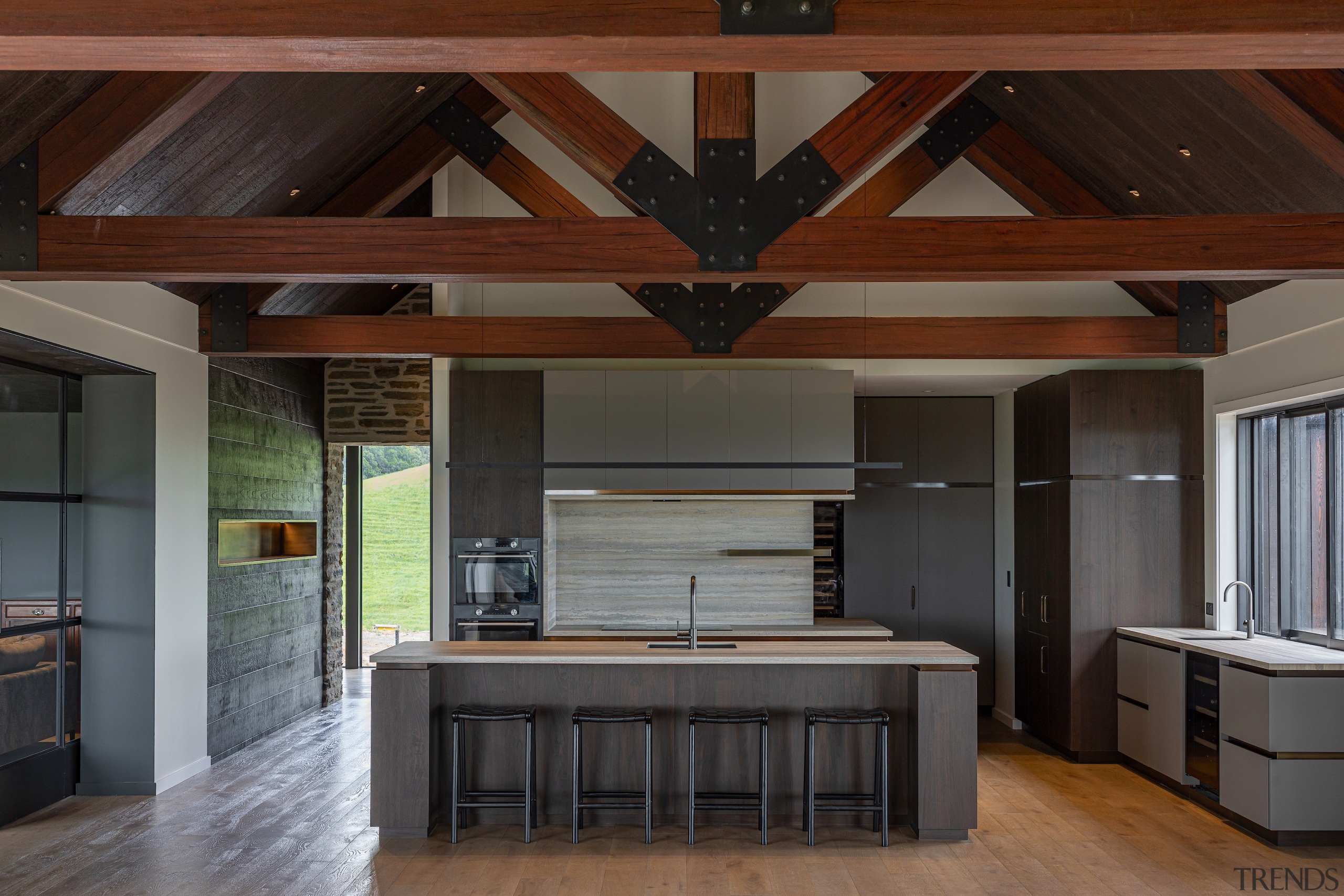 A separate bar area complete with sink within 