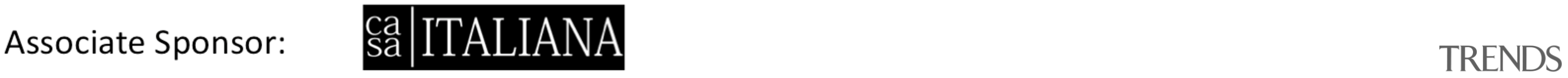 Associate sponsor Casa Italiana -  