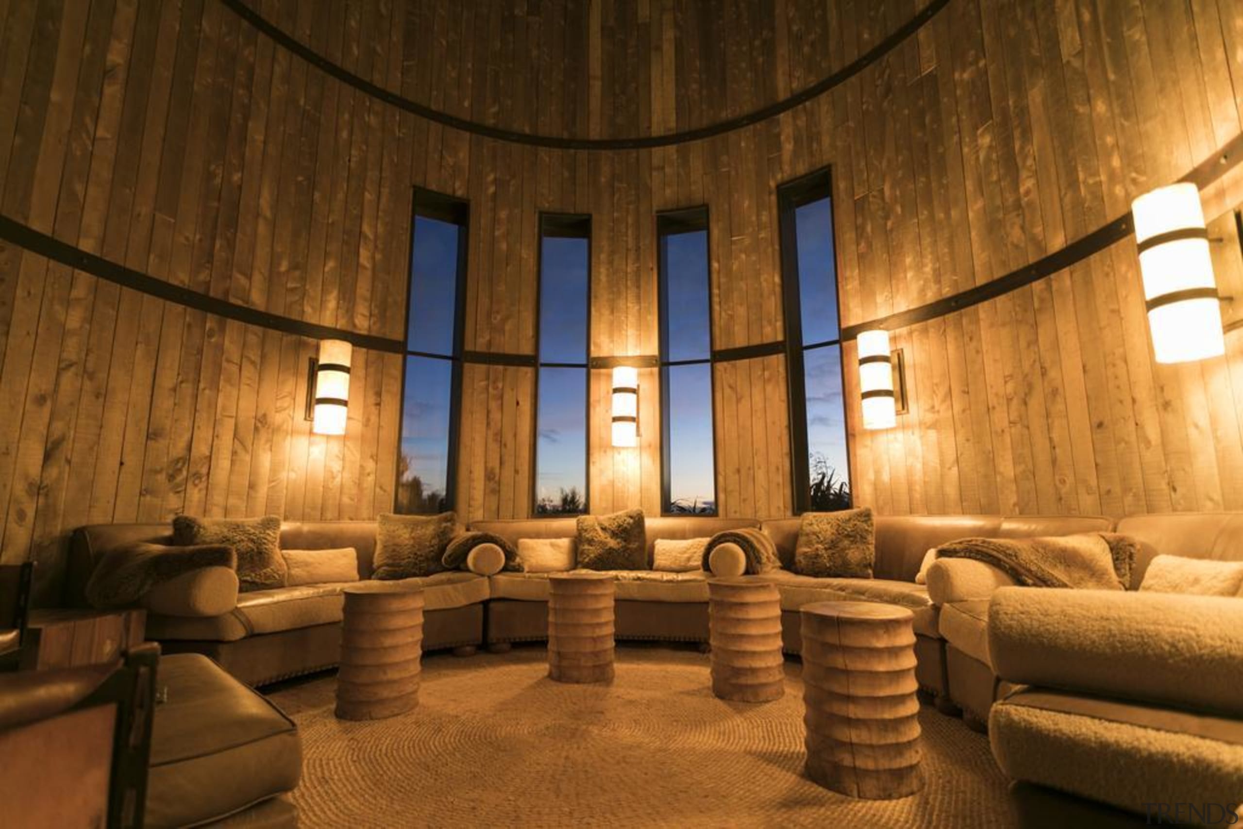 Cape Kidnappers, Hawke’s Bay, New Zealand - architecture architecture, building, furniture, interior design, room, brown