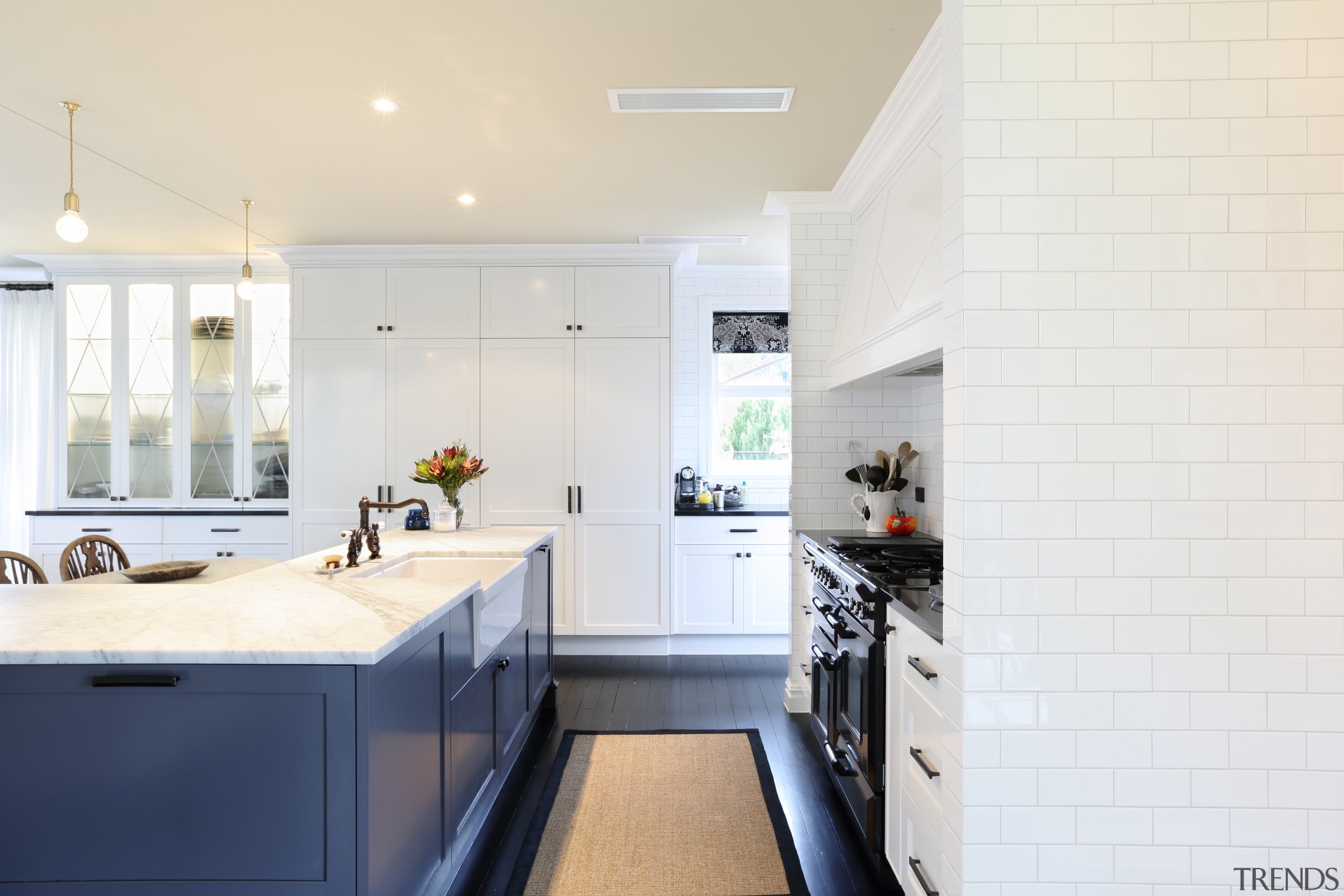 This mainly grey and white kitchen by Lee countertop, home, interior design, kitchen, real estate, room, white