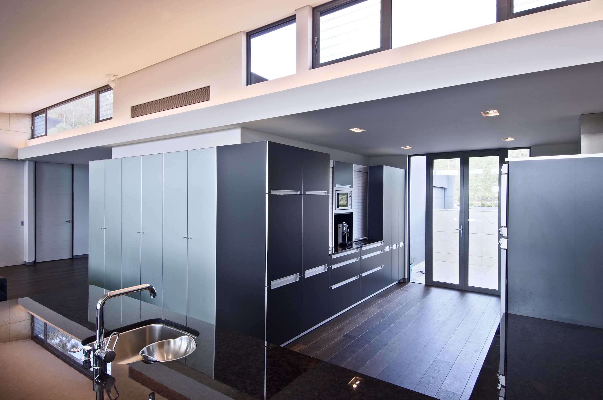 Havelock North Kitchen - Havelock North Kitchen - architecture, daylighting, door, house, interior design, real estate, window, white, gray