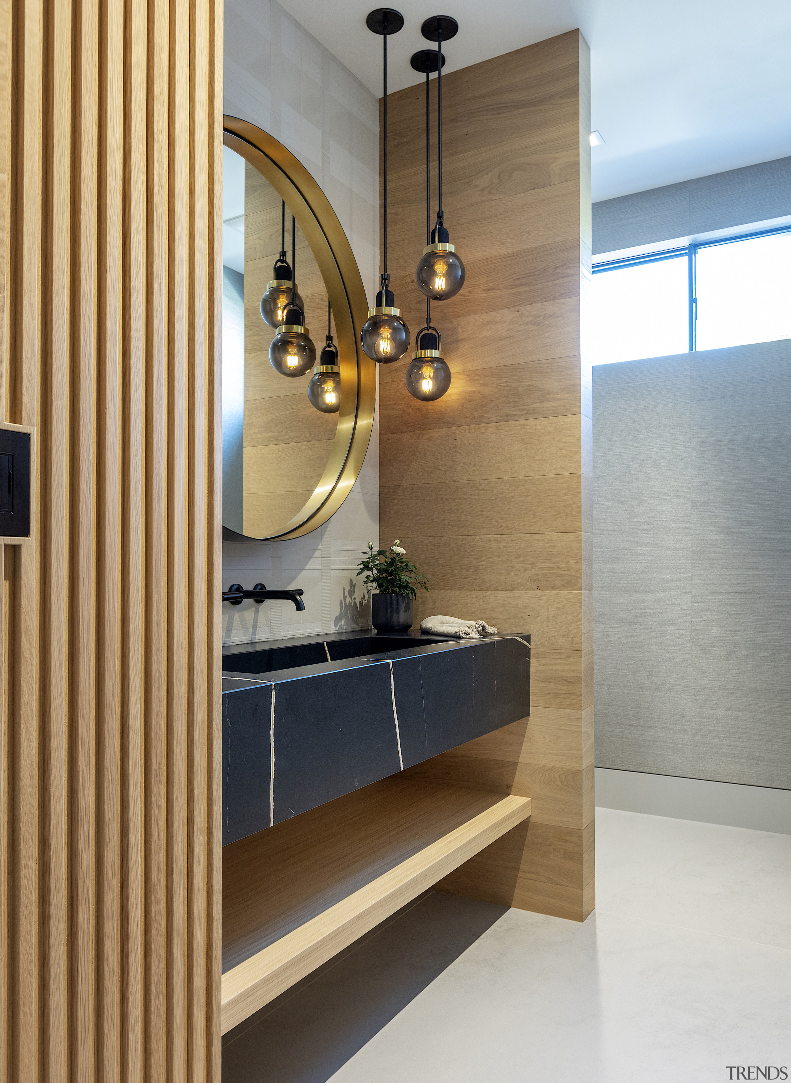 To balance the wood plank privacy wall the 