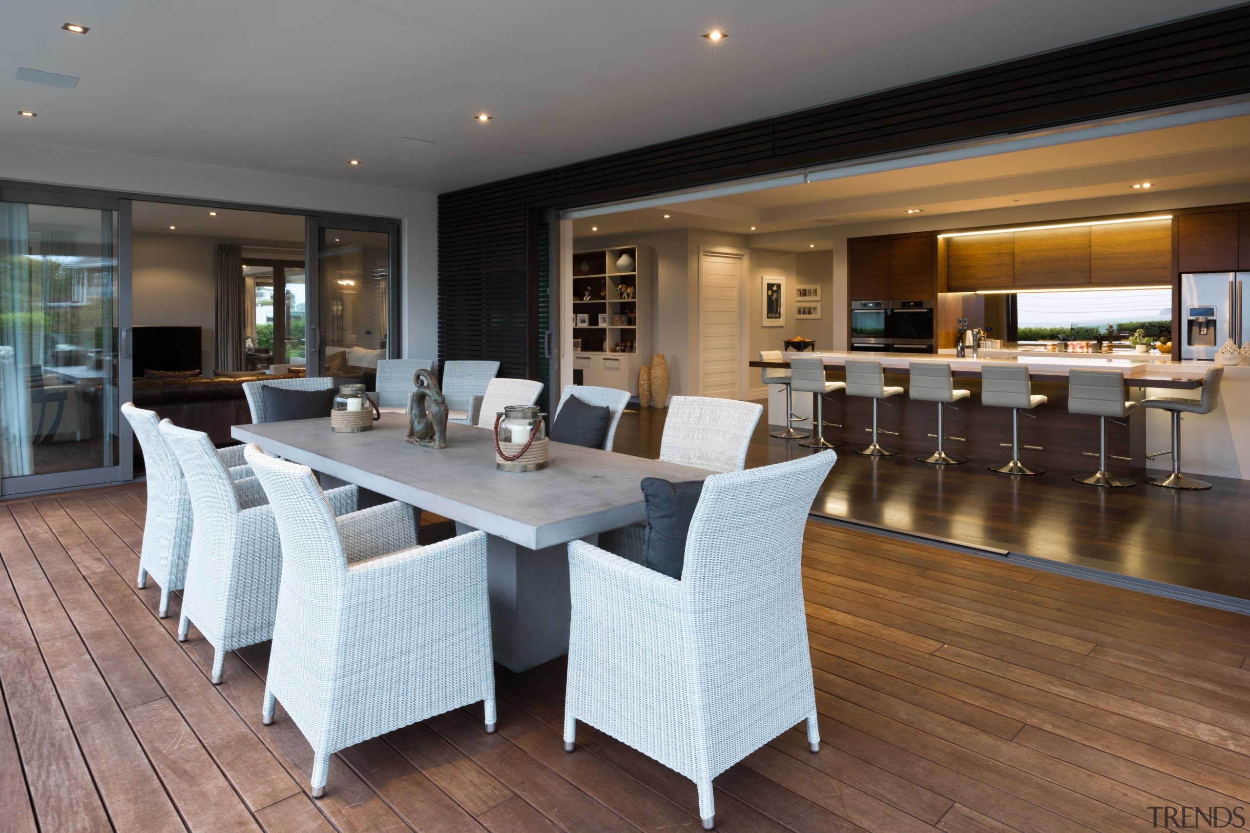 Kohi11 - dining room | floor | flooring dining room, floor, flooring, interior design, property, real estate, table, gray