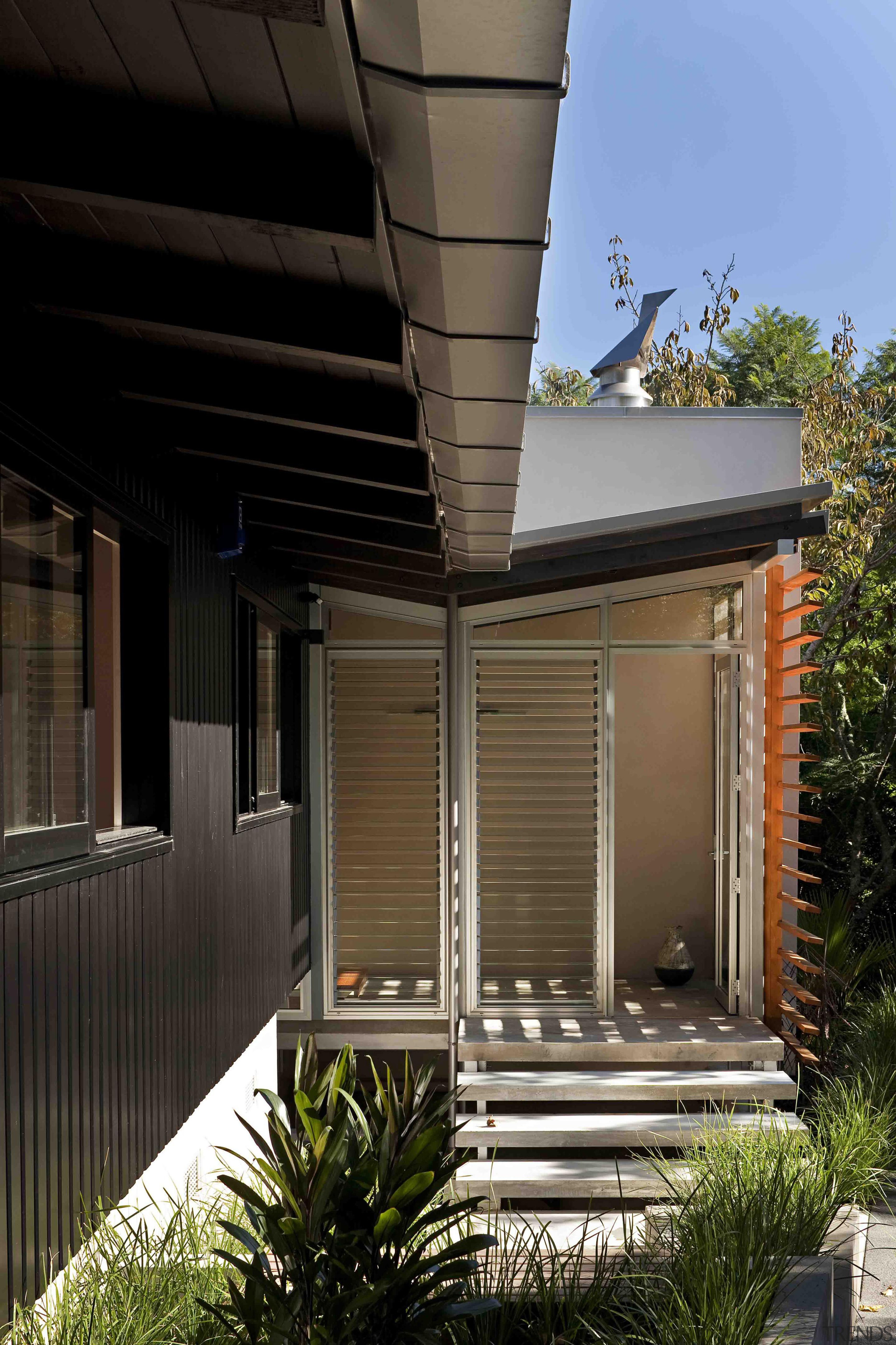 Remuera, Auckland - Glade House - architecture | architecture, facade, home, house, real estate, residential area, siding, black