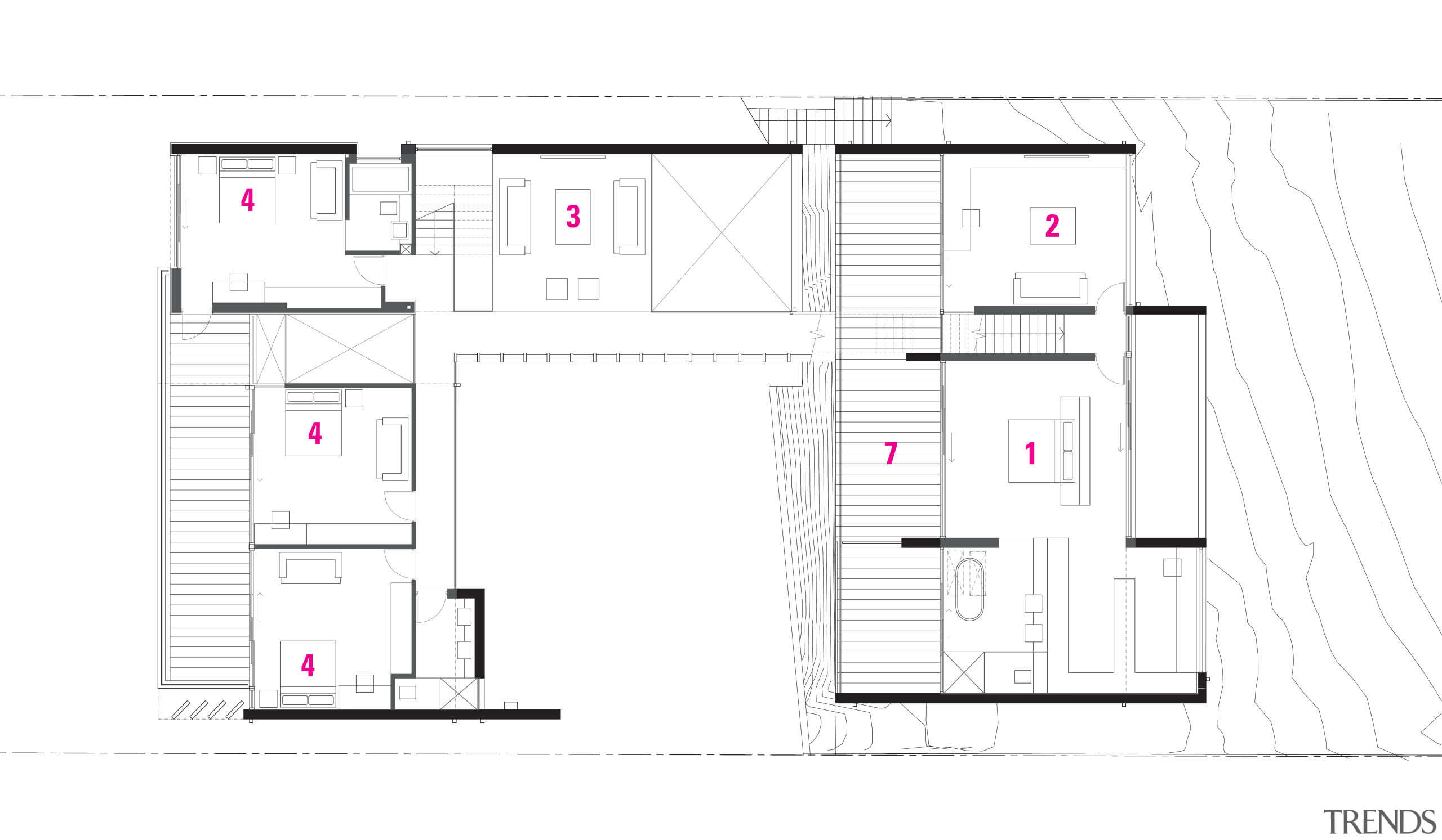 Floor plan of home. - Floor plan of architecture, area, design, diagram, elevation, facade, floor plan, line, plan, product, product design, schematic, structure, white