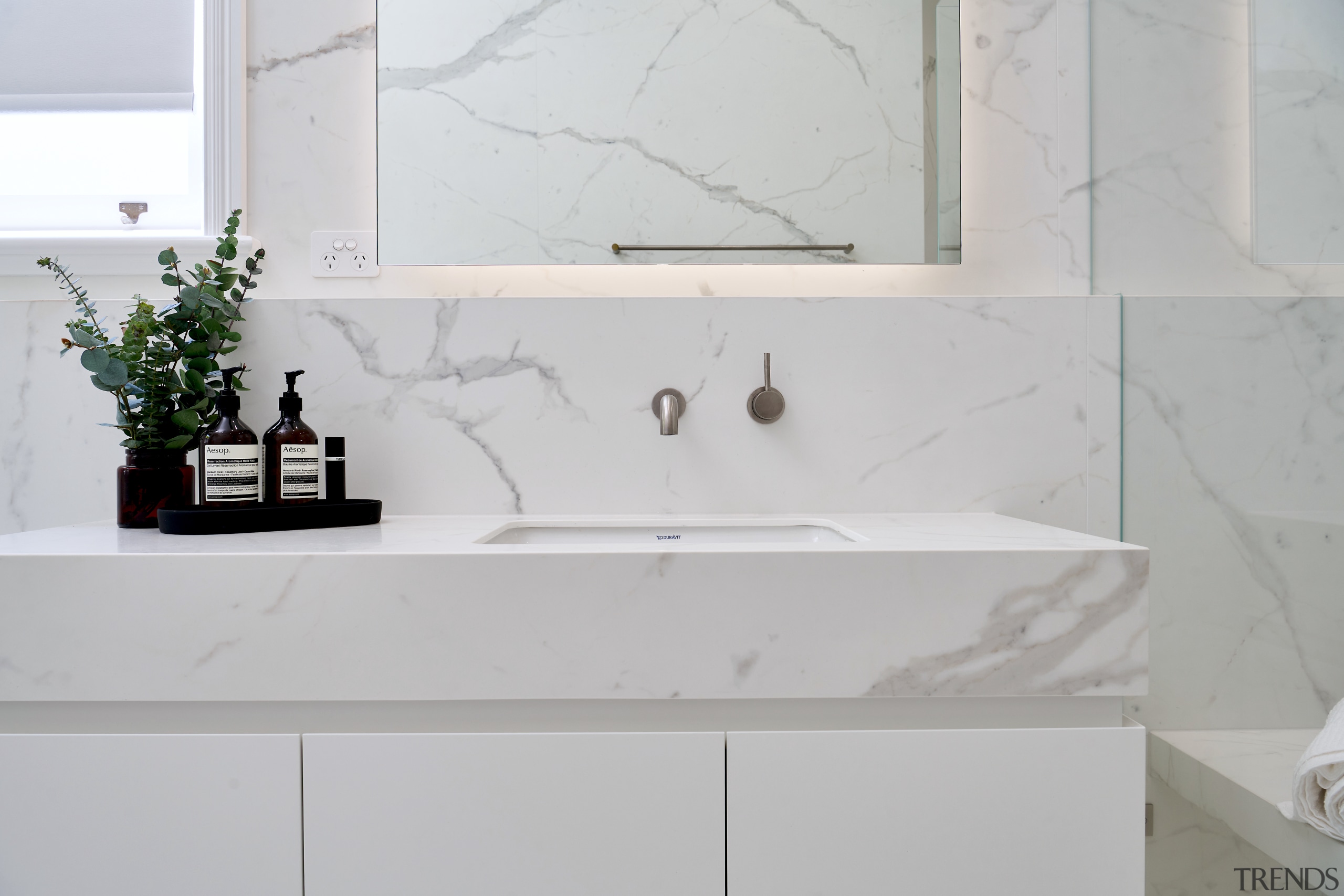 Tthe Duravit Starck 3 under counter vanity basin 