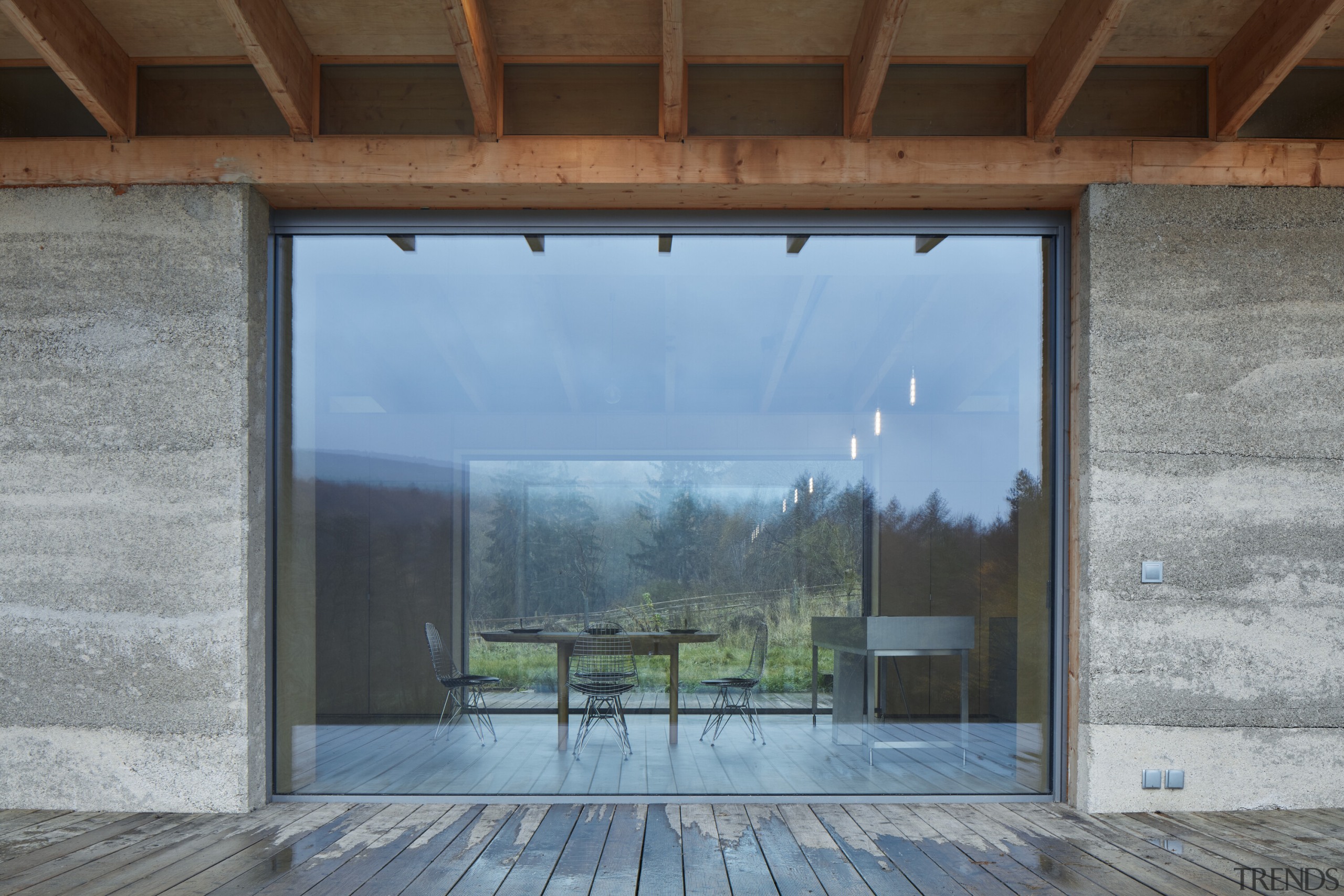 Connecting with the natural elements, the house itself 