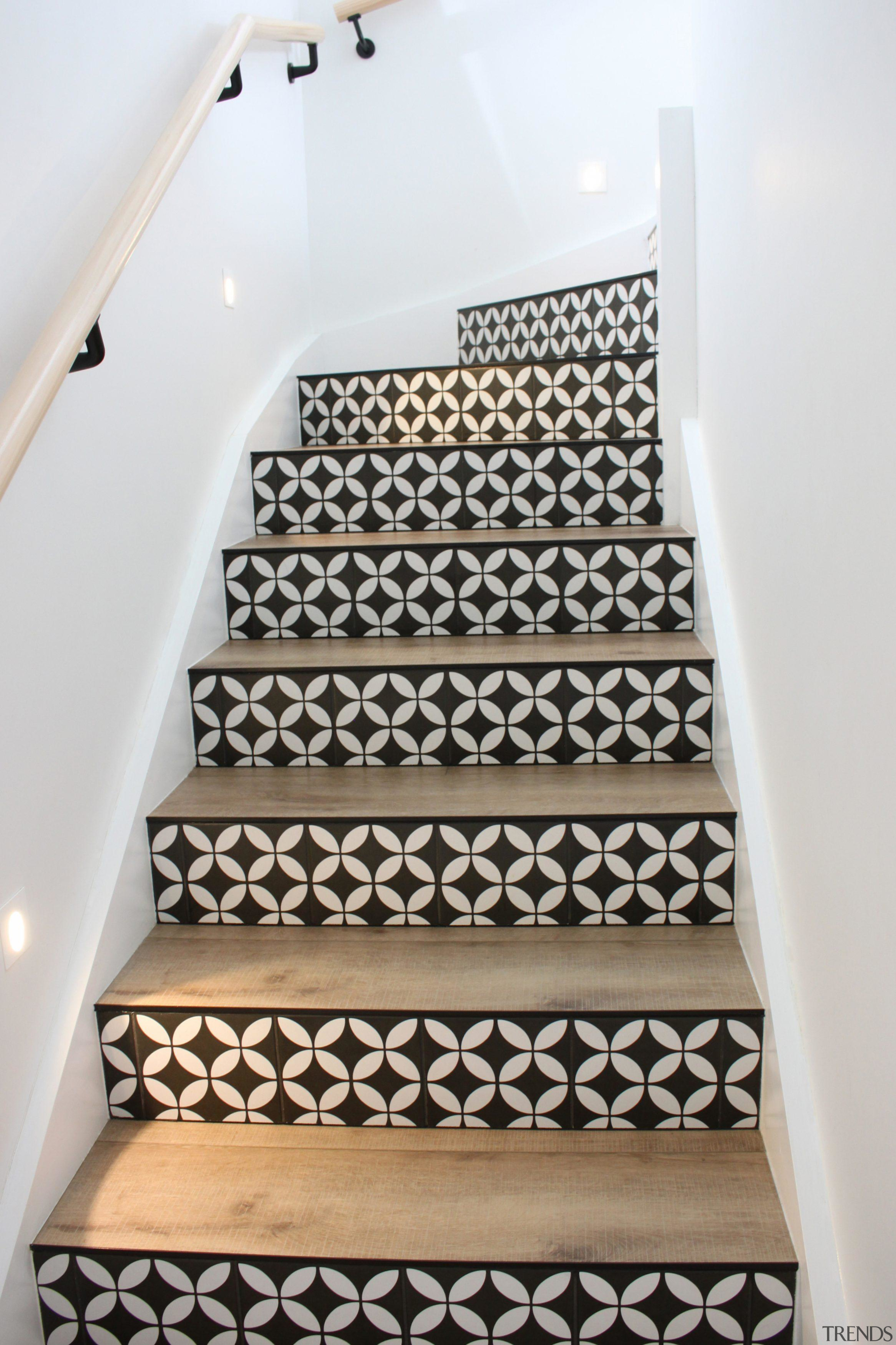 Heavenly stairway! The staircase features Neptune Max Natural 