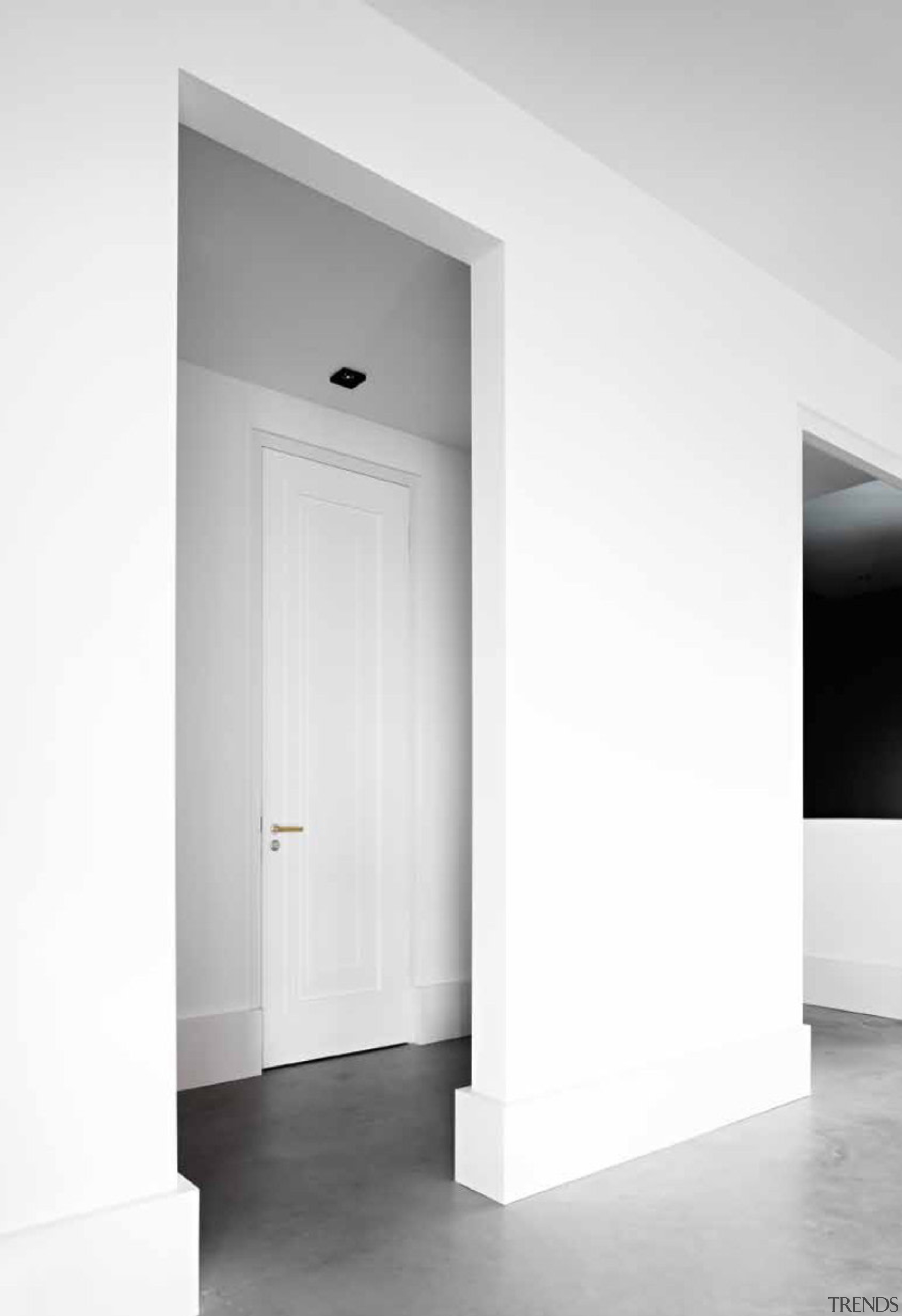 Hardware by Formani. For more information, please visit black and white, door, product design, wall, white