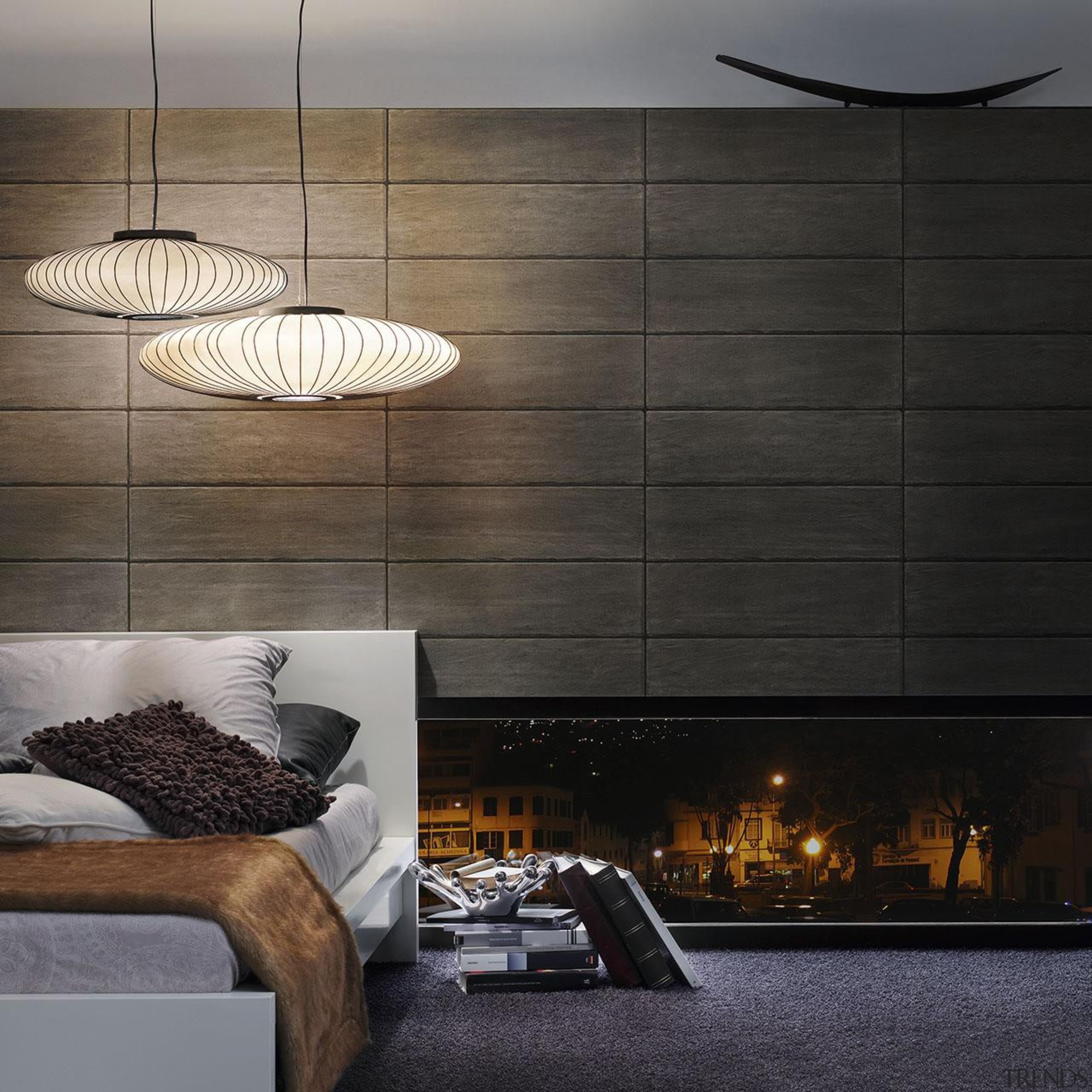 Modern Style Range - architecture | ceiling | architecture, ceiling, floor, interior design, lamp, lampshade, light fixture, lighting, lighting accessory, product design, wall, black, gray