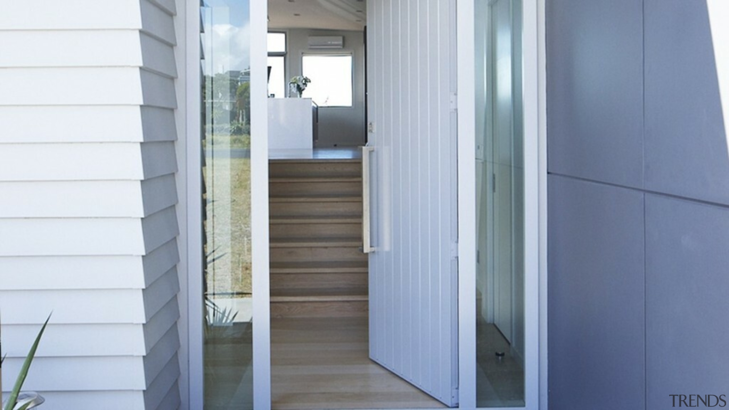 Stellar Doors entrance door. - Opening up to 