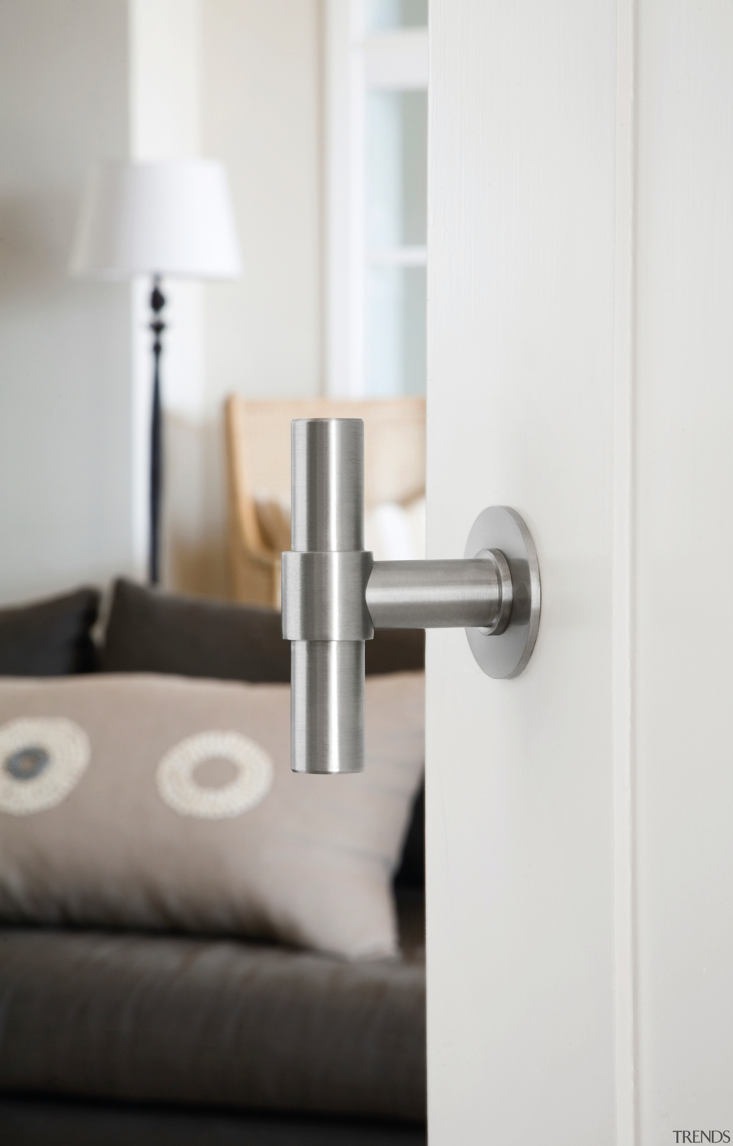 PBT20/50 - Solid Sprung Lever Handle Attached to bathroom accessory, product, product design, tap, white