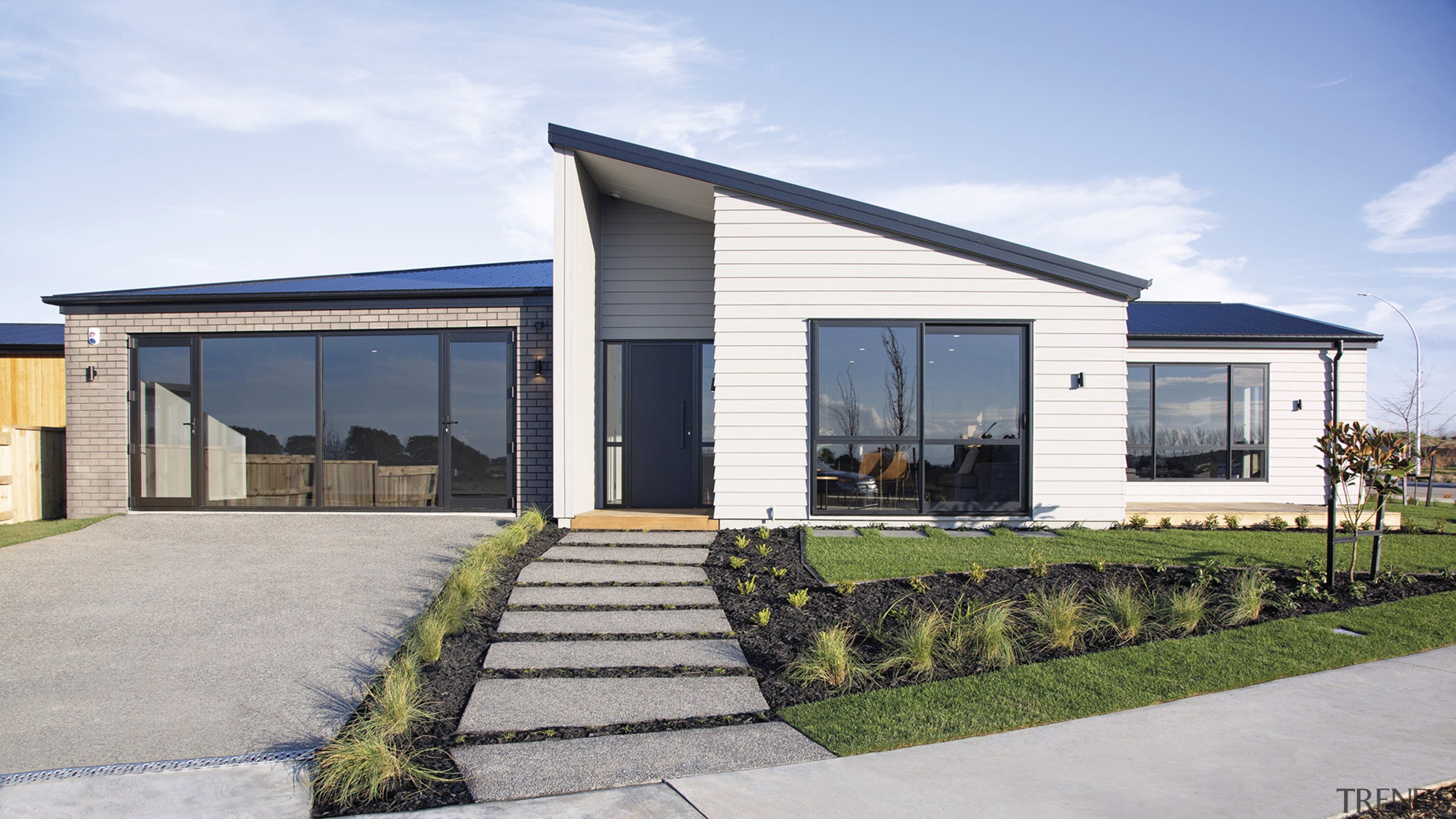 This showhome is a show stopper! Classic cladding 