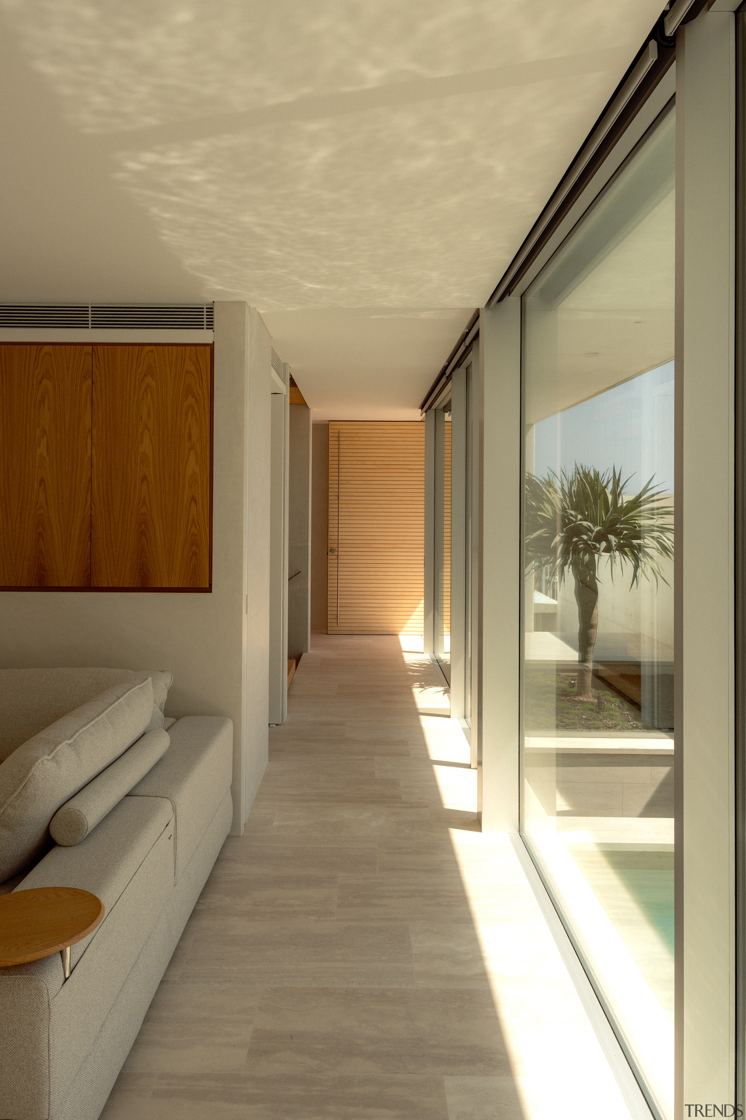 Views of the pool are enjoyed from the 